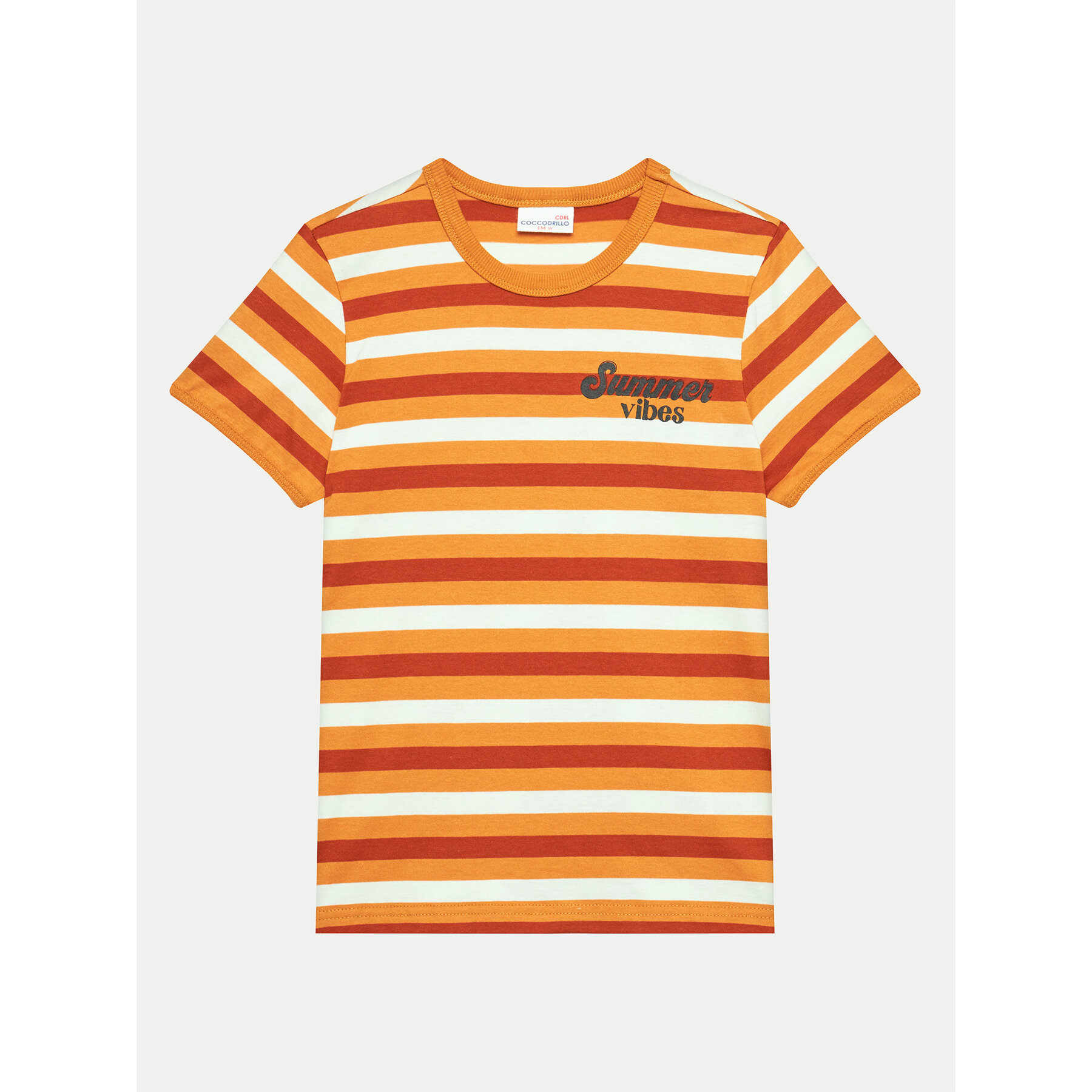 Coccodrillo Coccodrillo T-Shirt WC4143203HBJ Πορτοκαλί Regular Fit