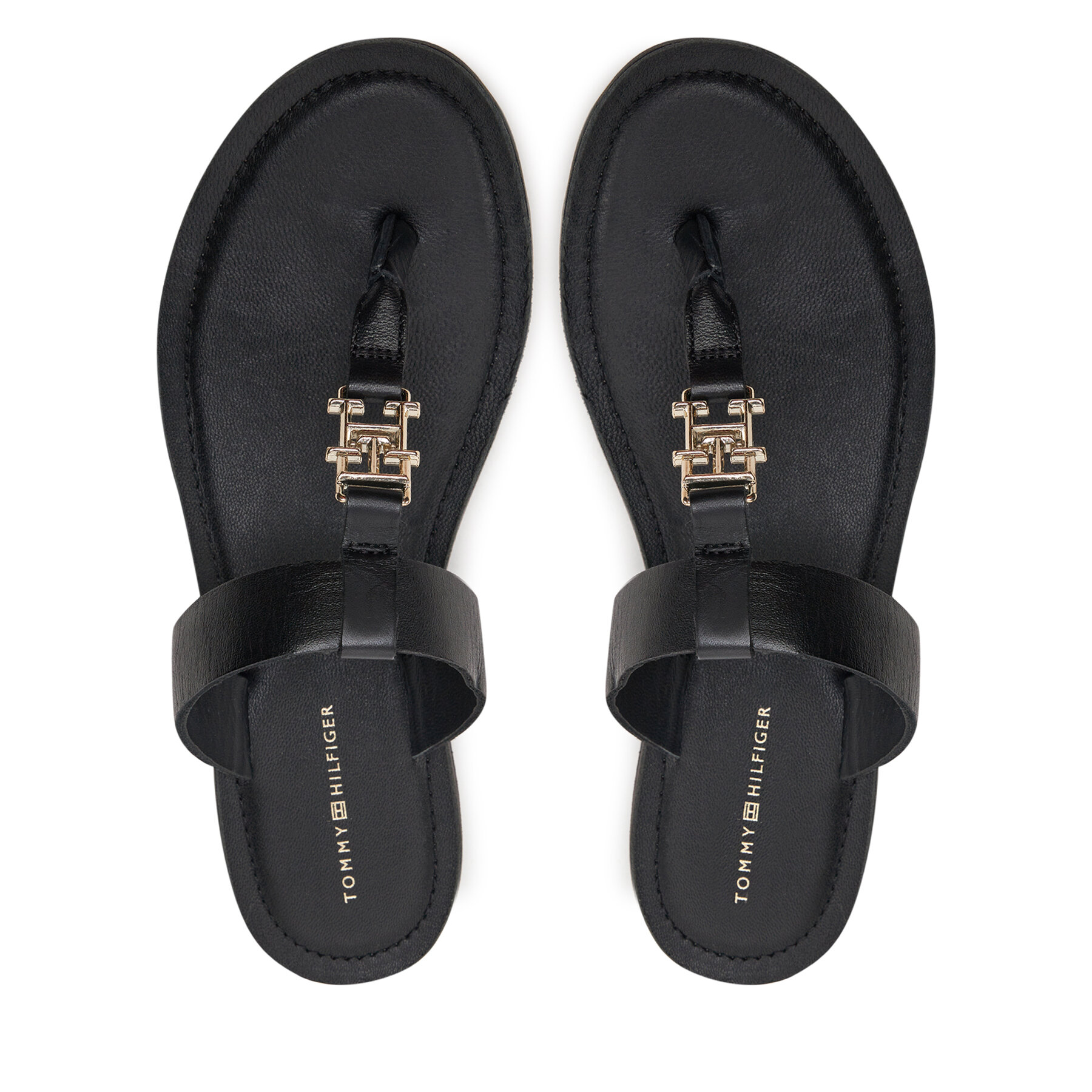 Σαγιονάρες Tommy Hilfiger Th Elevated Sandal FW0FW07174 Μαύρο