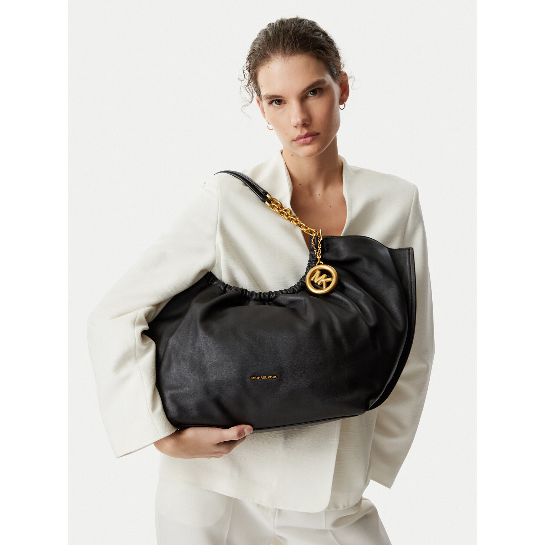 Geantă MICHAEL Michael Kors 30T6A50T9L Negru