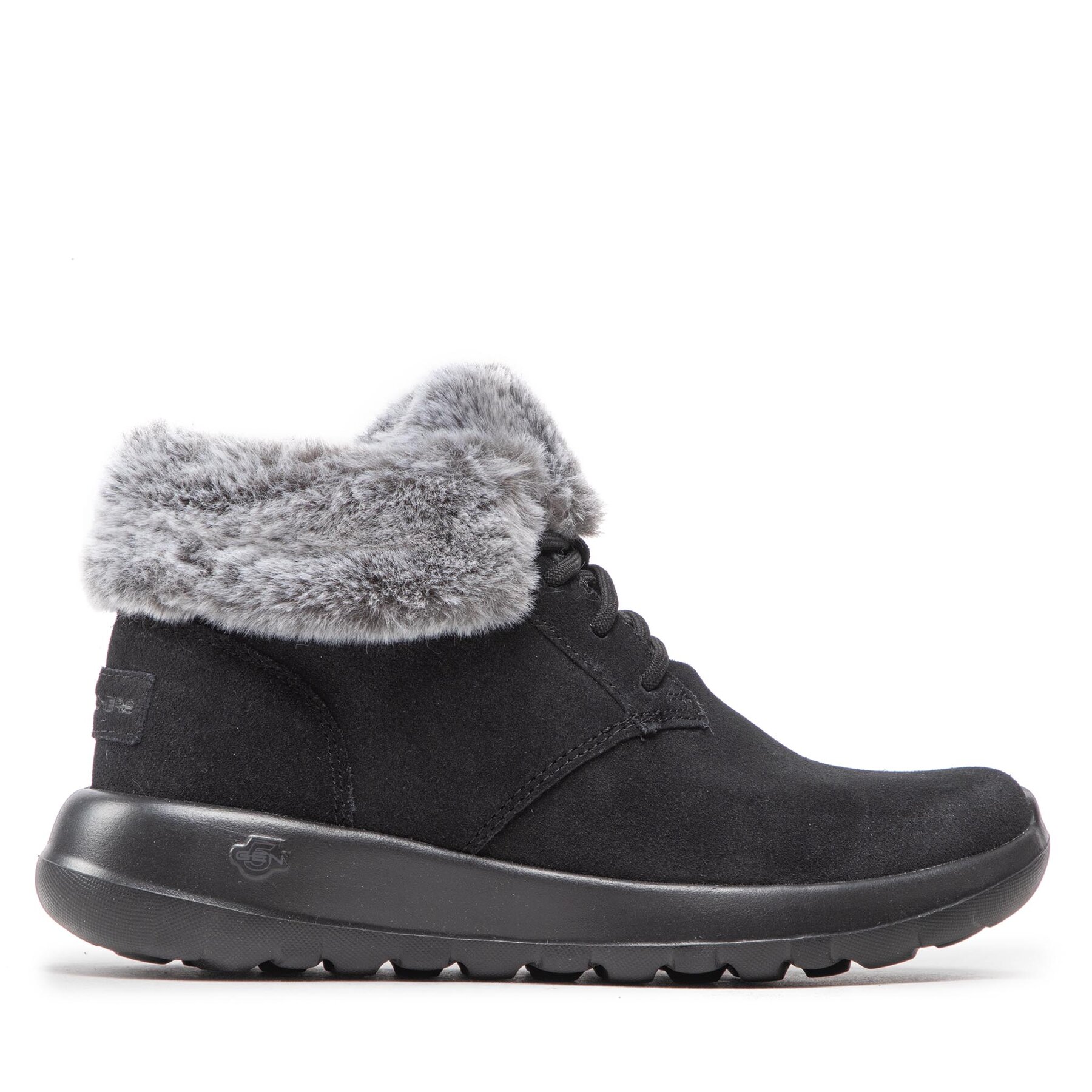  Bokacsizma Skechers On The Go Joy 144042/BKGY Fekete akciós termékkép 1