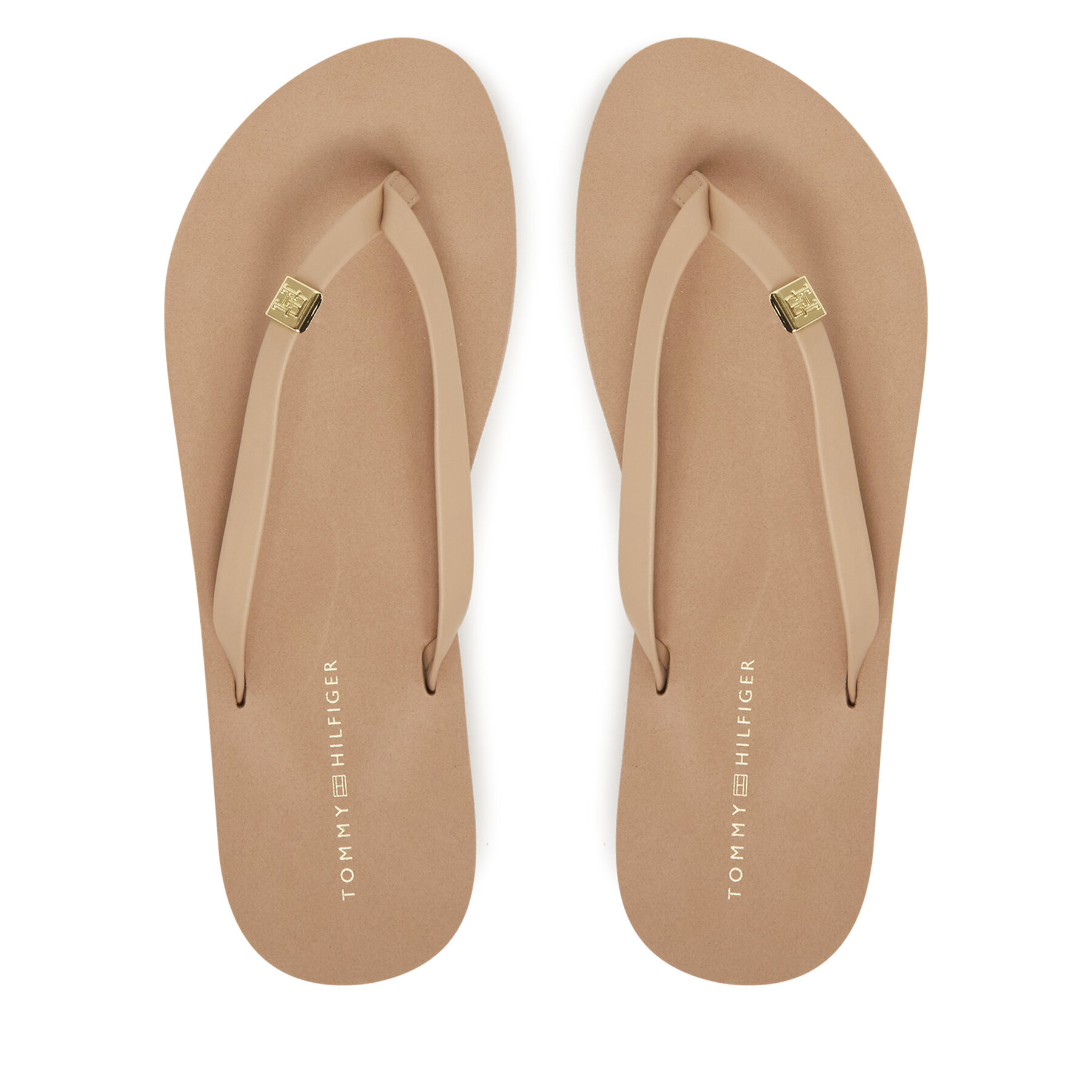 Tommy Hilfiger Flip flop Femei, Mărimea: 41, Bej, Elevated Chic Beach Sandal FW0FW08523