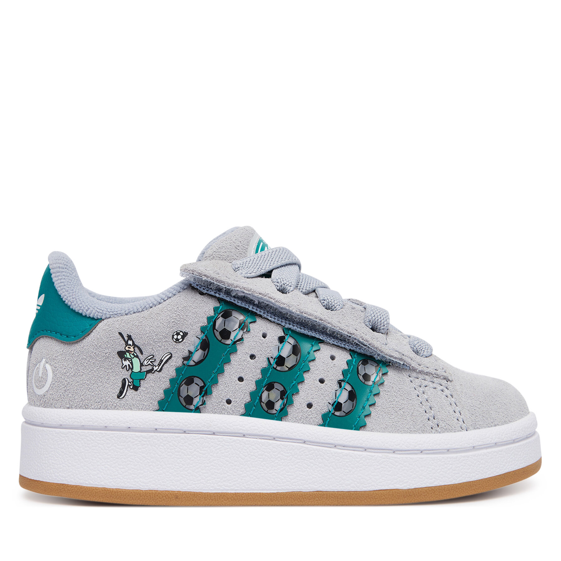 Сникърси adidas Disney Campus 00s Led Lights Comfort Closure Elastic Lace IH6399 Сив