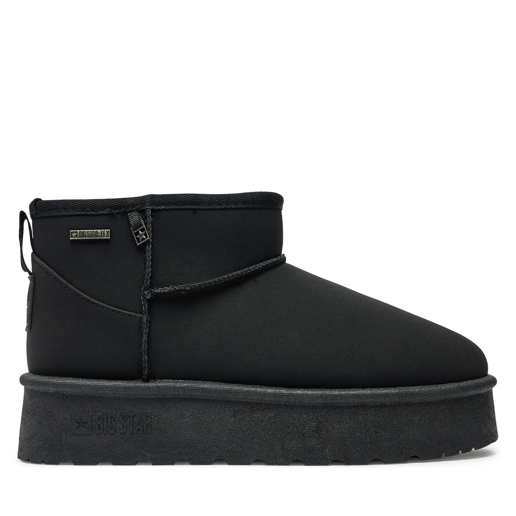 Damskie Botki Big Star Shoes, Rozmiar 39 Czarny OO274888