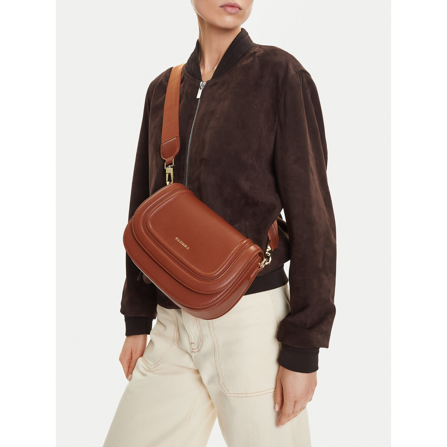 Borsetta Badura WEN-1-01 Marrone