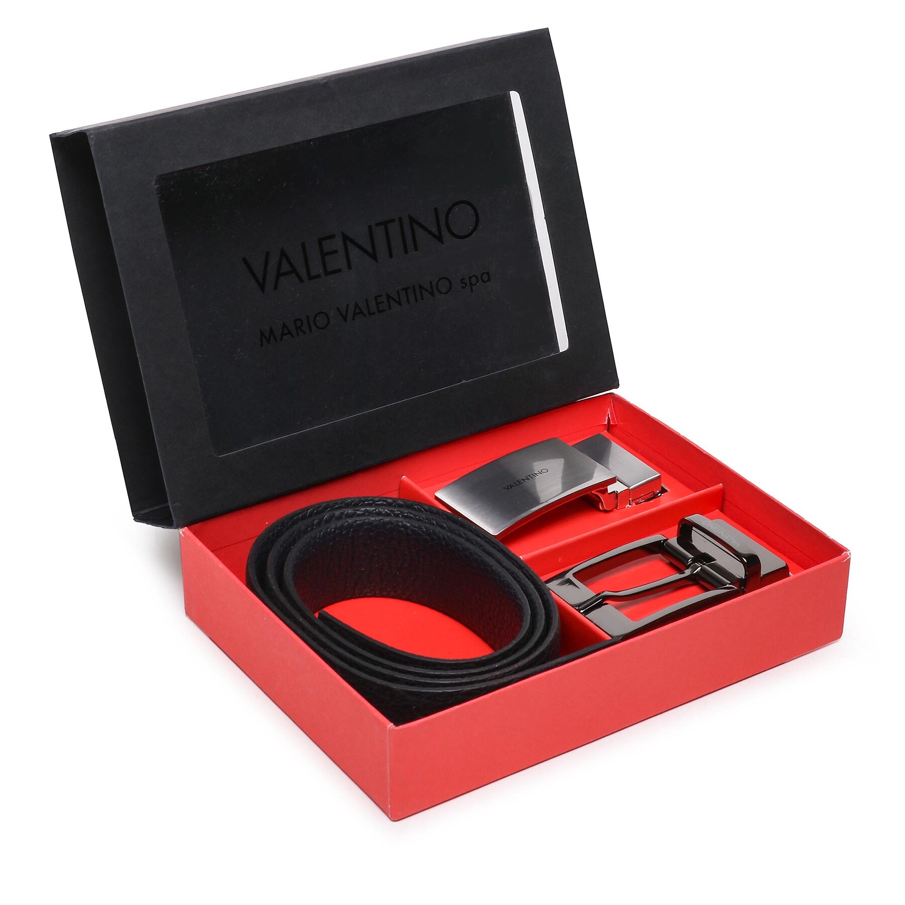 Muški remen Valentino Release VPA6GK01 Nero/Blu