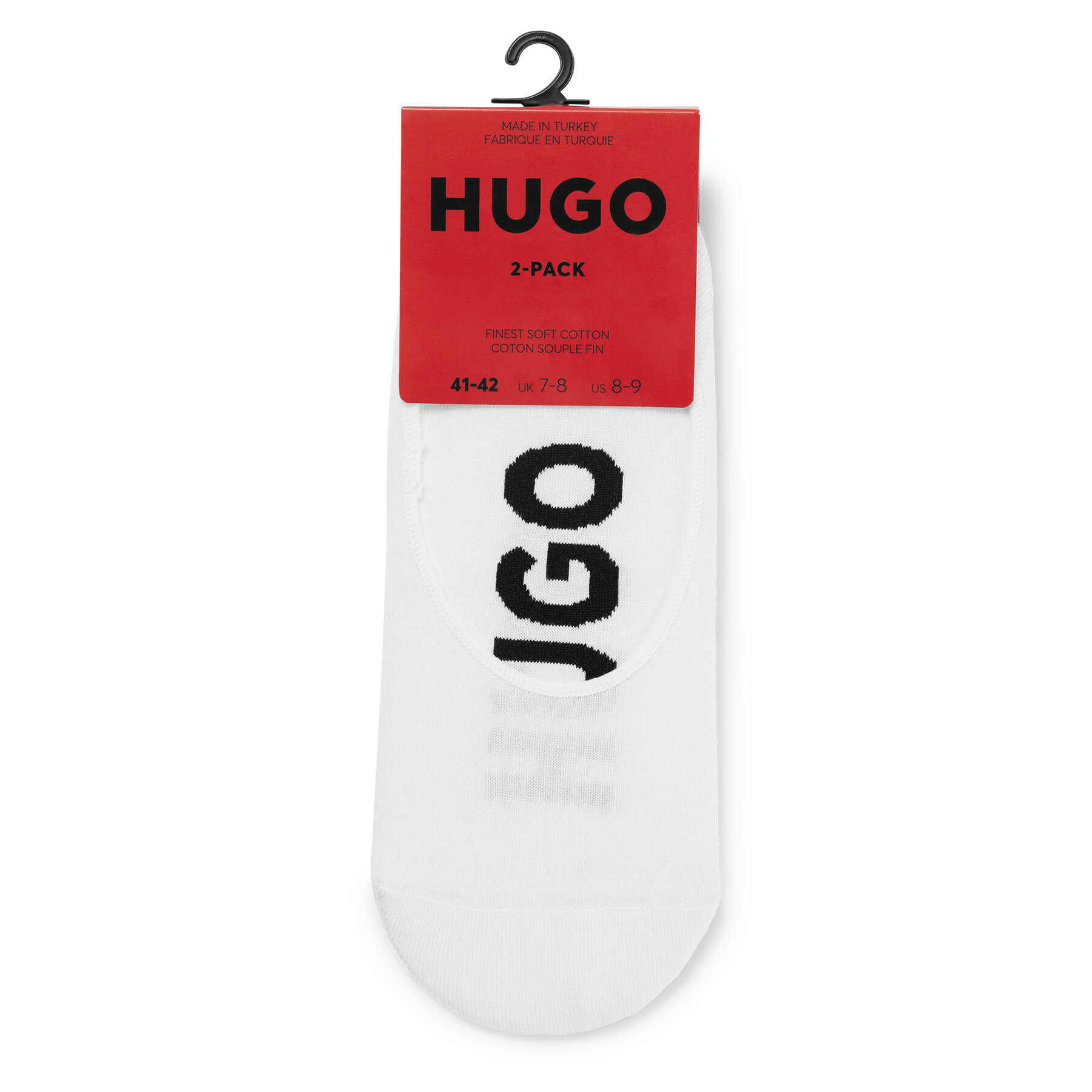 Muške niske čarape Hugo 50491244 White 100