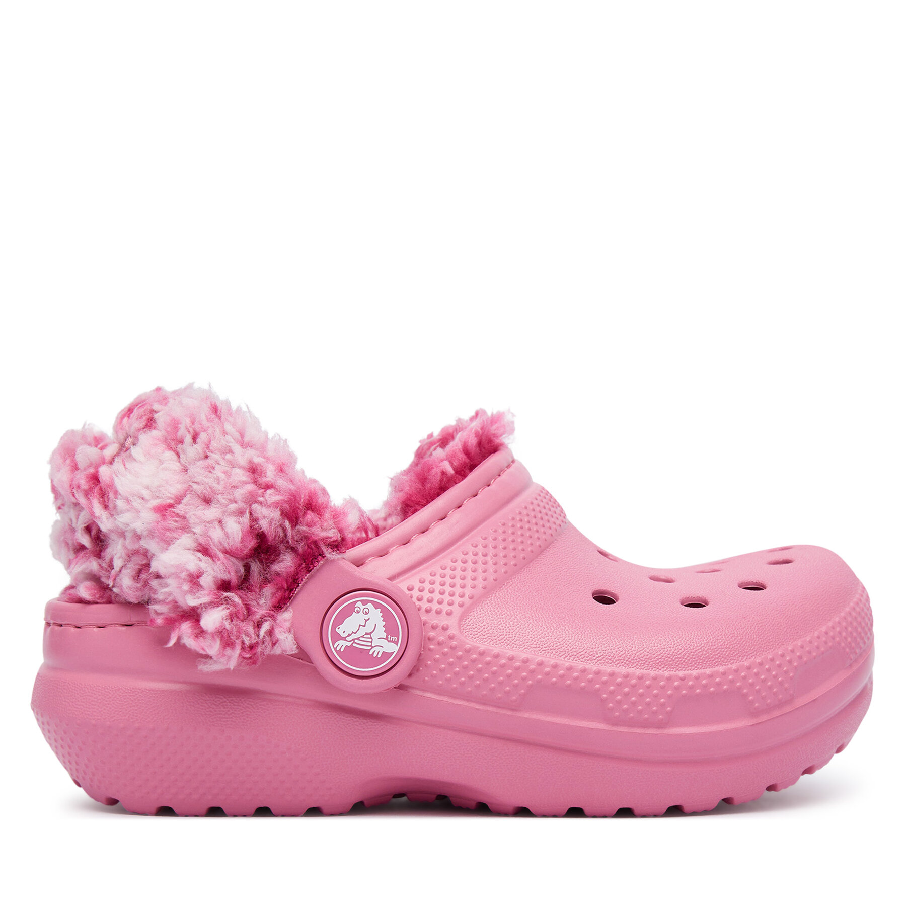 Şlapi Crocs Classic Fleece Lined Clog T 212857 Roz