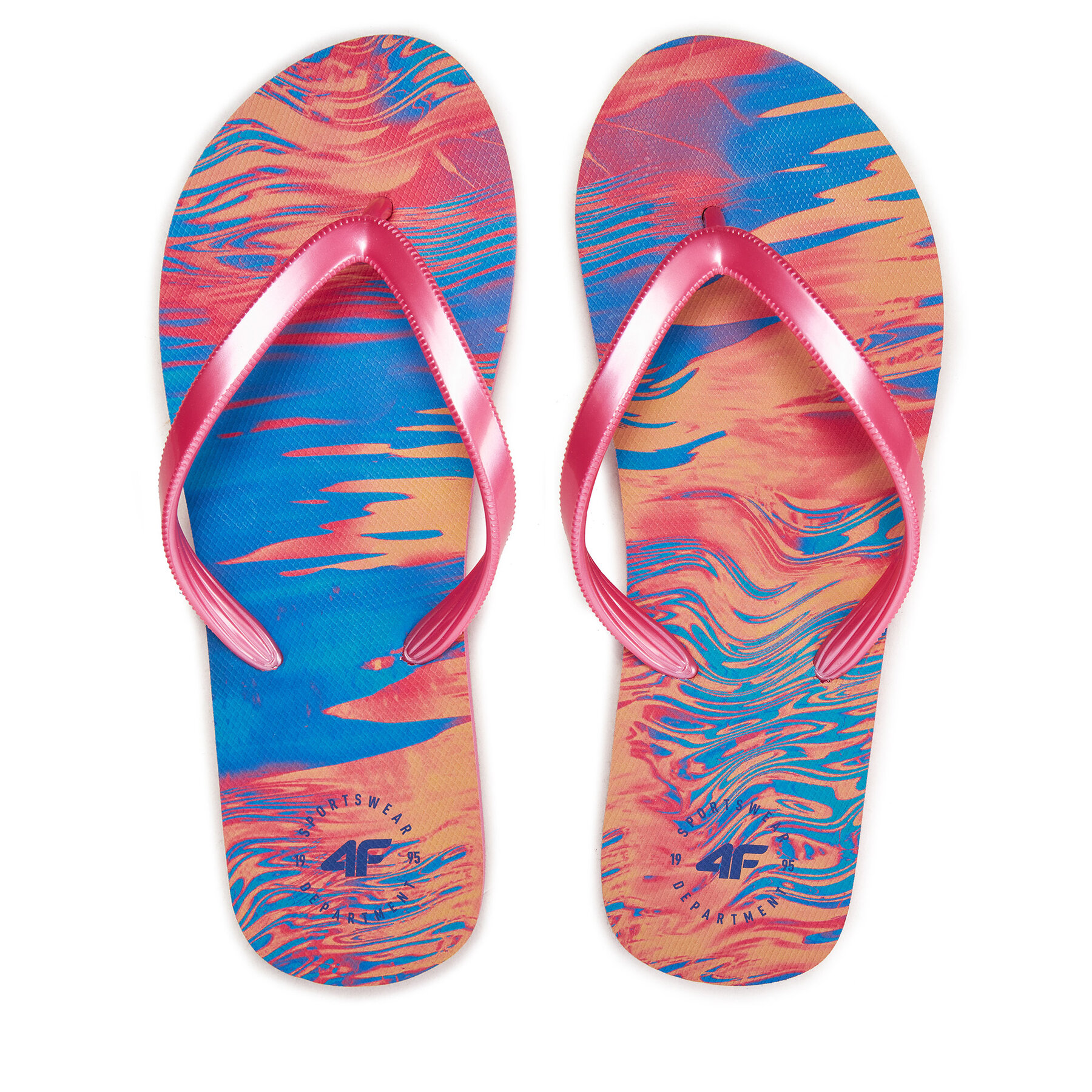  Flip-flops 4F 4FRMM00FFLIF138 Bézs akciós termékkép 1