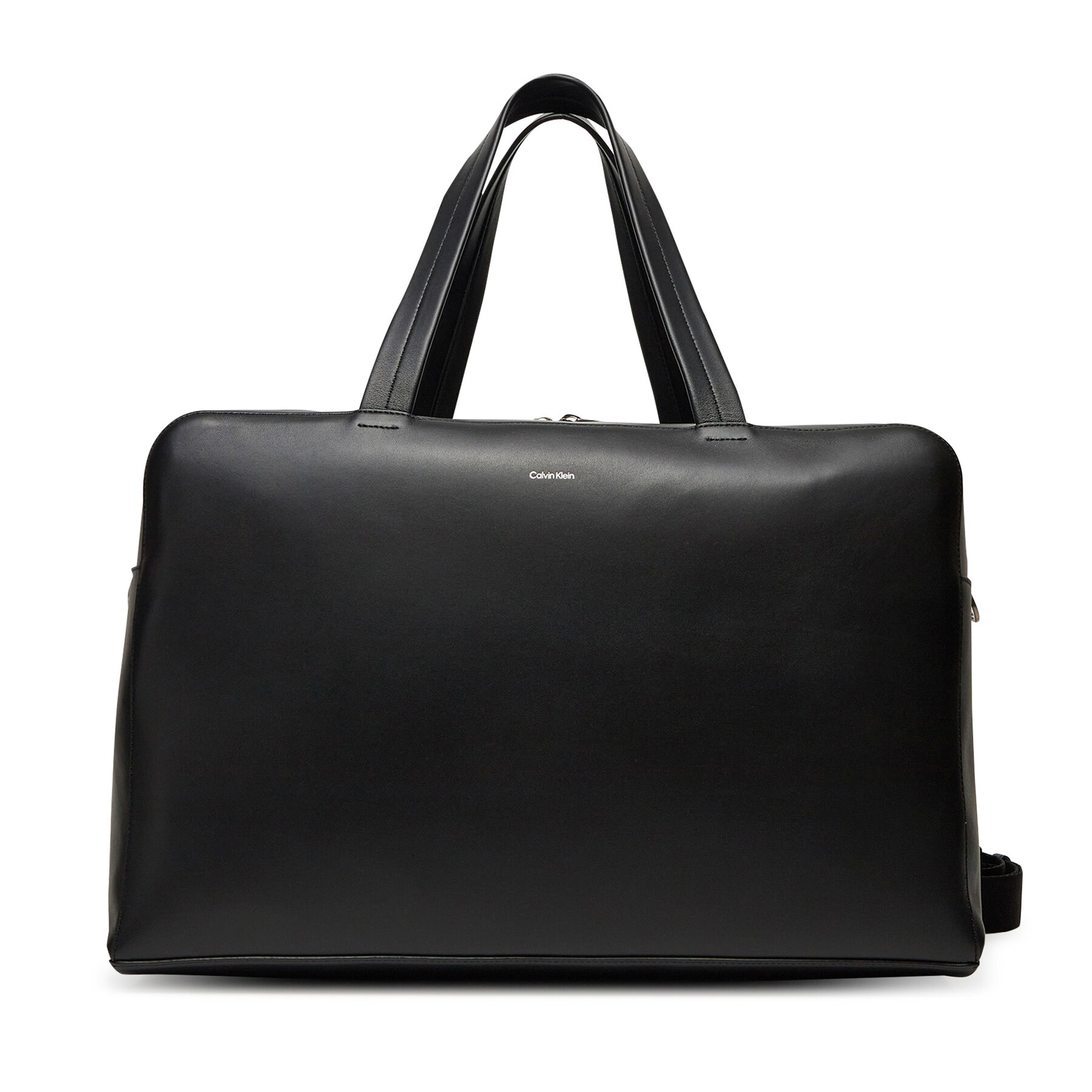 Taška Calvin Klein Ck Premium Leather Weekender K50K512931 Čierna