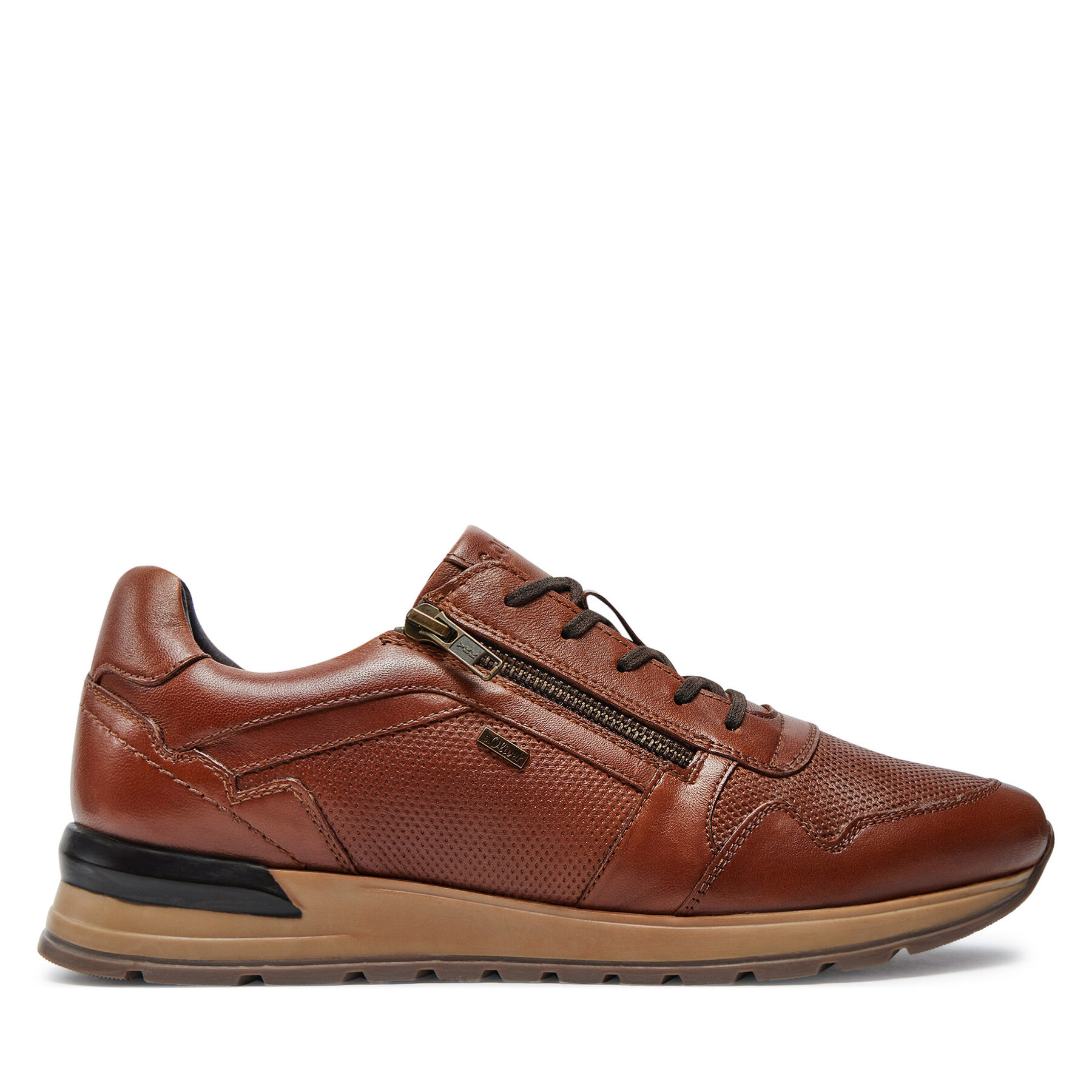 Pánske Sneakersy s.Oliver, Rozmer: 45, Hnedá, 5-13648-43