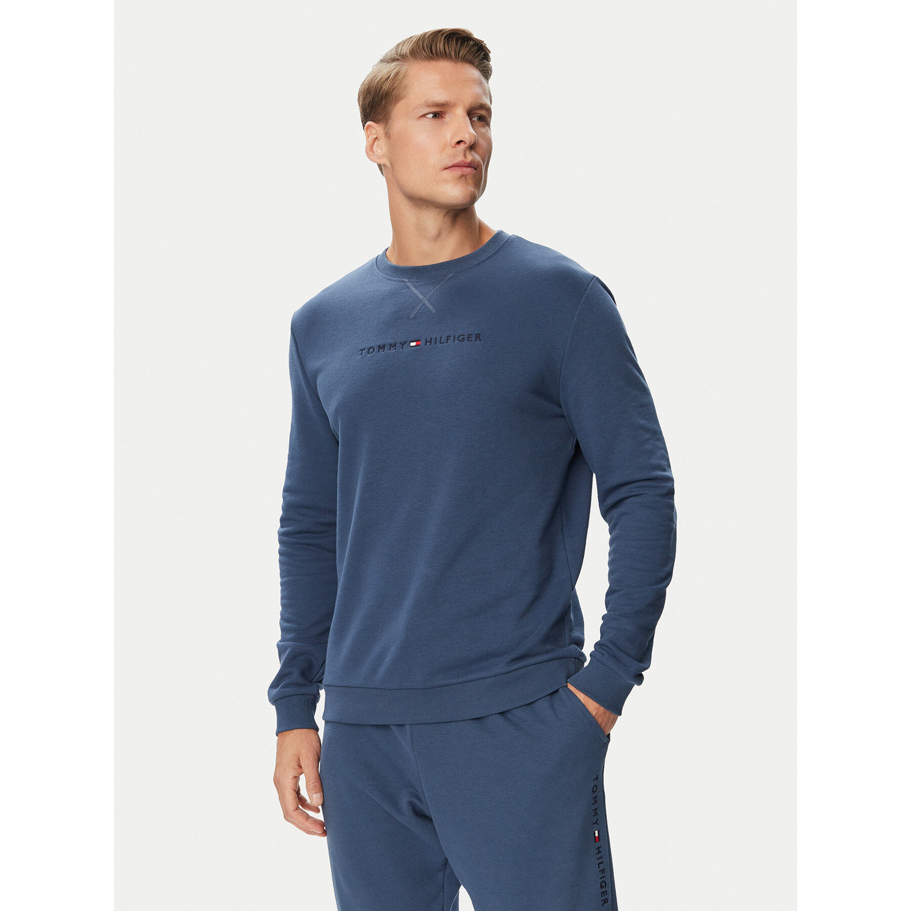 Tommy Hilfiger Sweatshirt UM0UM03666 Blau Regular Fit
