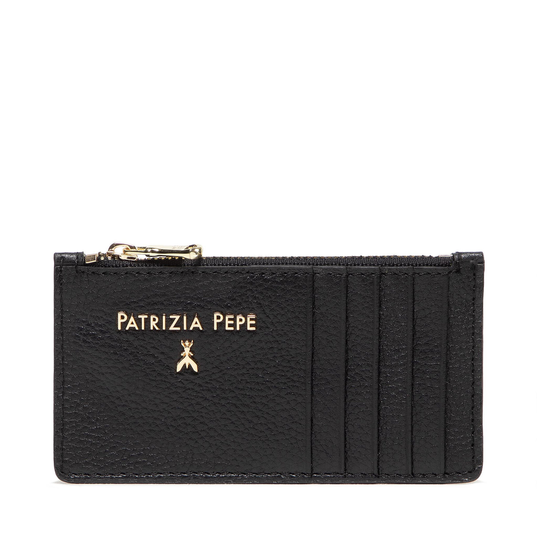 Estuche para tarjetas de crédito Patrizia Pepe CQ9105/L001-K103 Negro