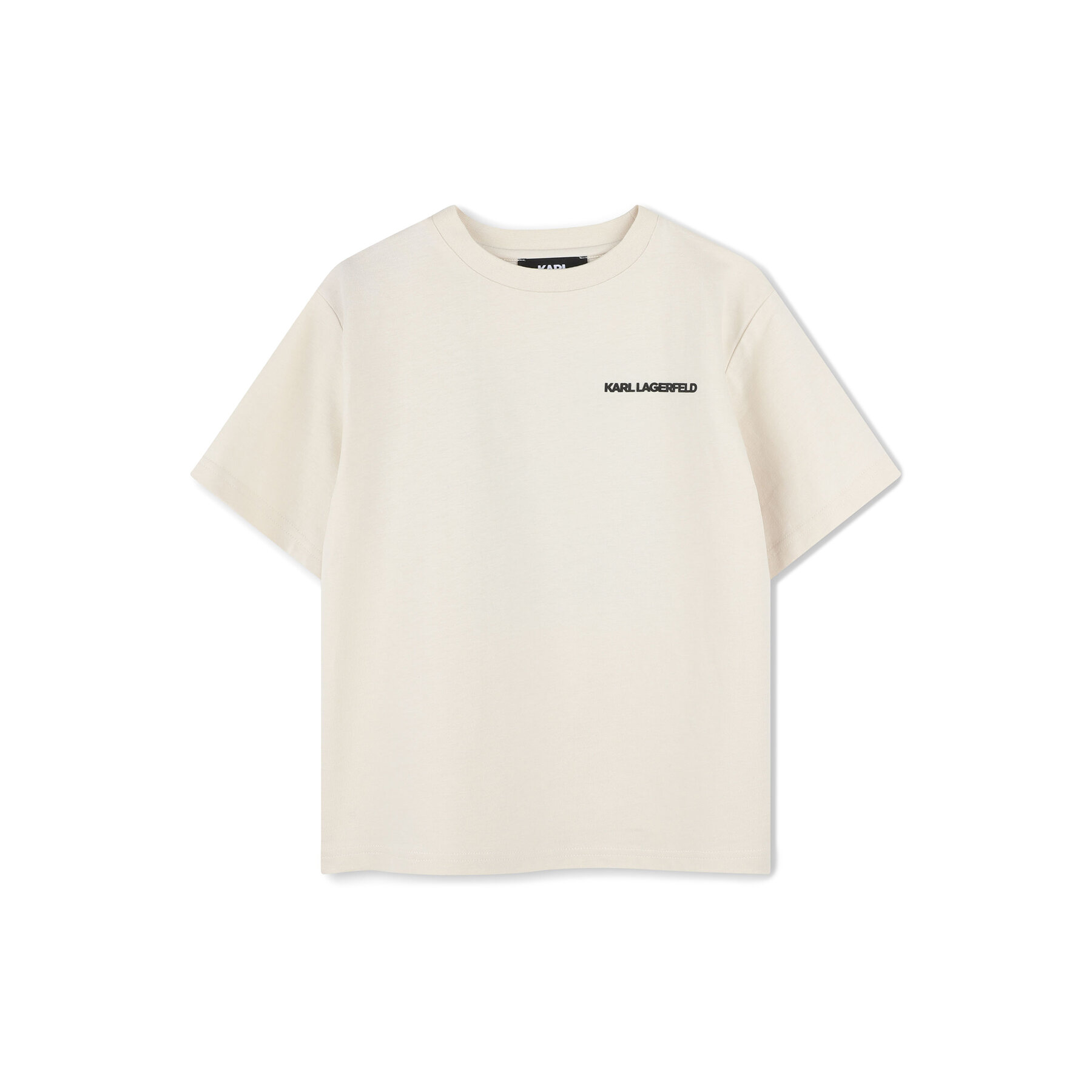 Karl Lagerfeld Kids Karl Lagerfeld Kids T-Shirt Z30440 D Λευκό Regular Fit