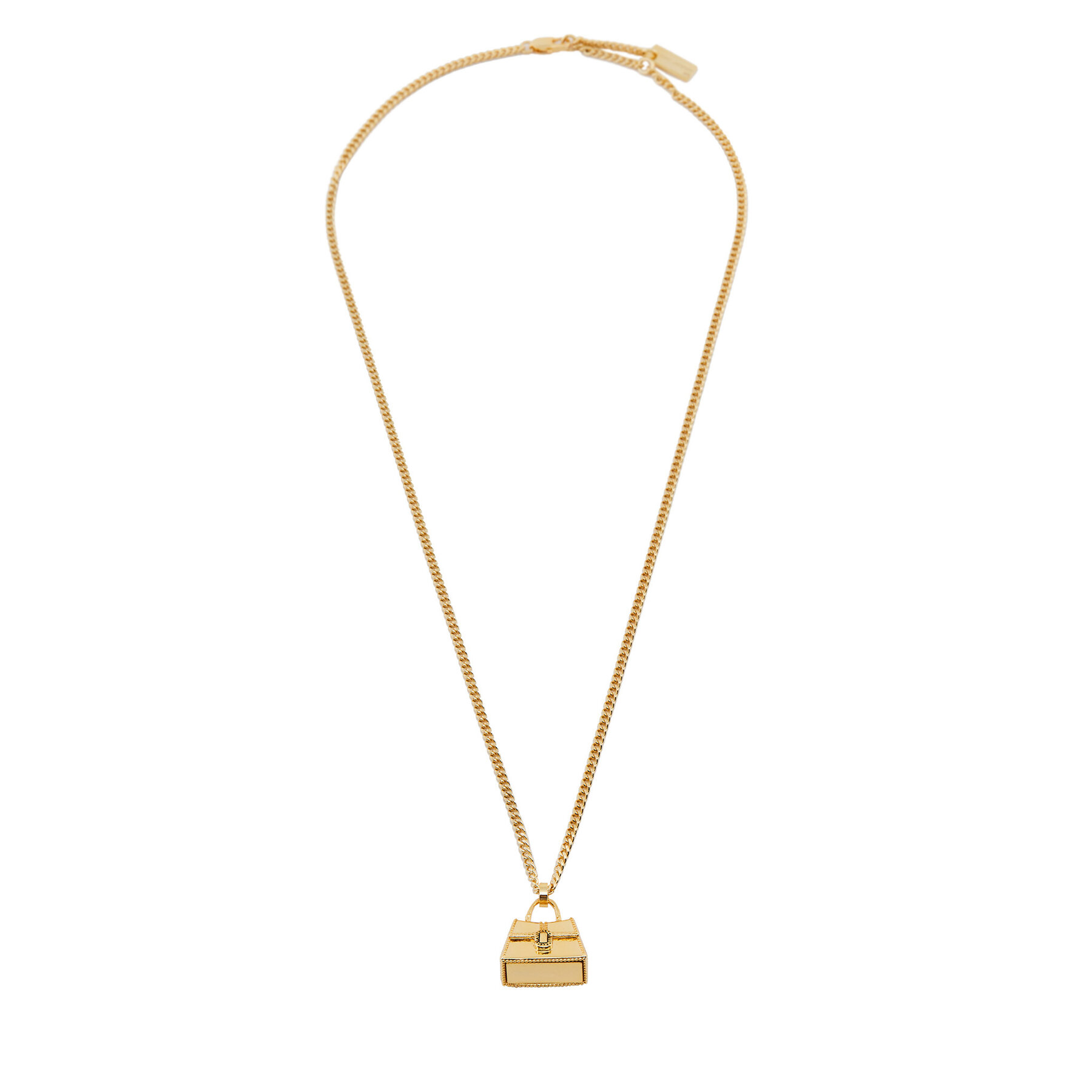 Collana Marc Jacobs The St. Marc Cuban-Link Chain Necklace 2F3JNC001J37 Oro