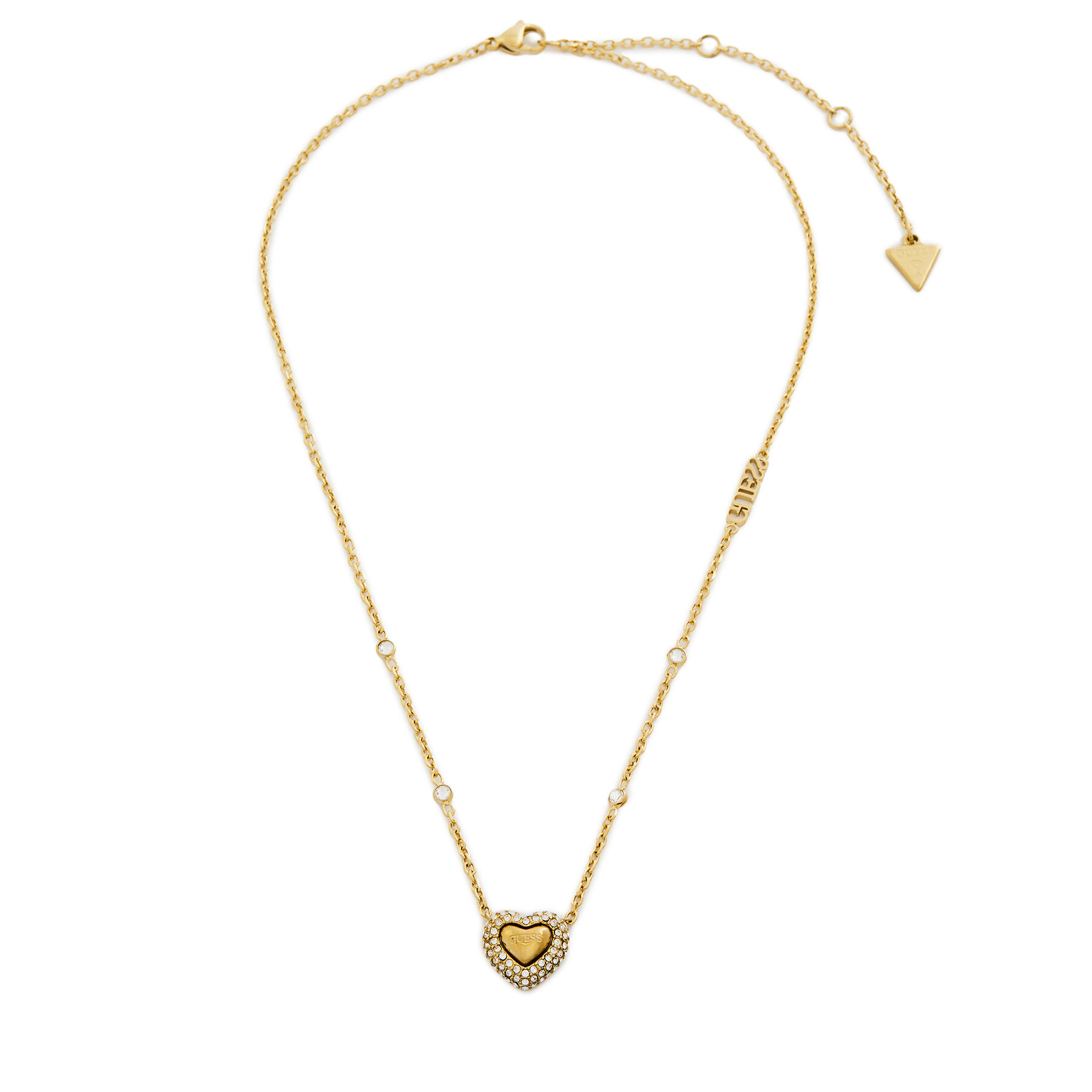 Ogrlica Guess JUBN05 018JW Zlata