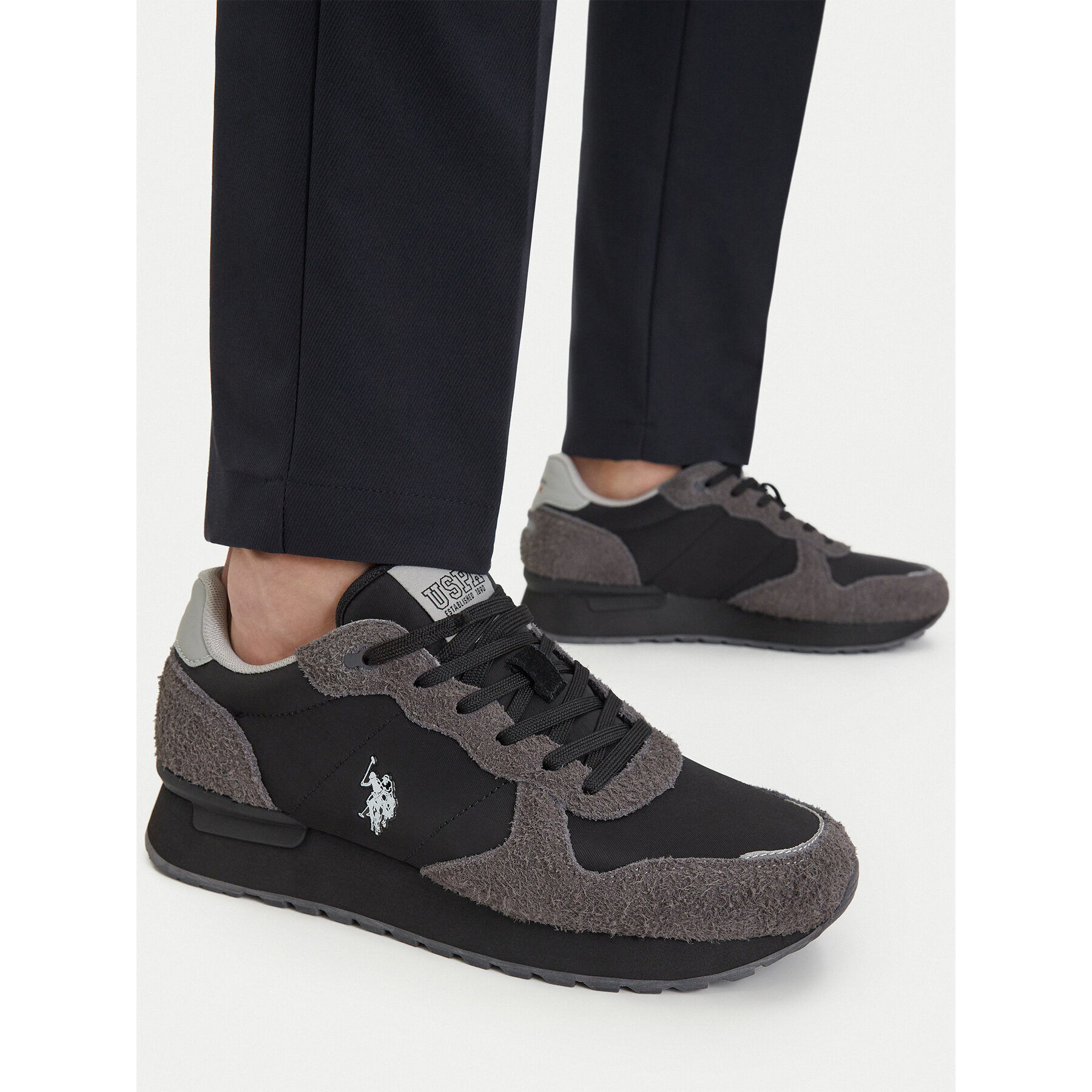 Sneakersy U.S. Polo Assn. EO-HAMEX001M/GTS1 Černá