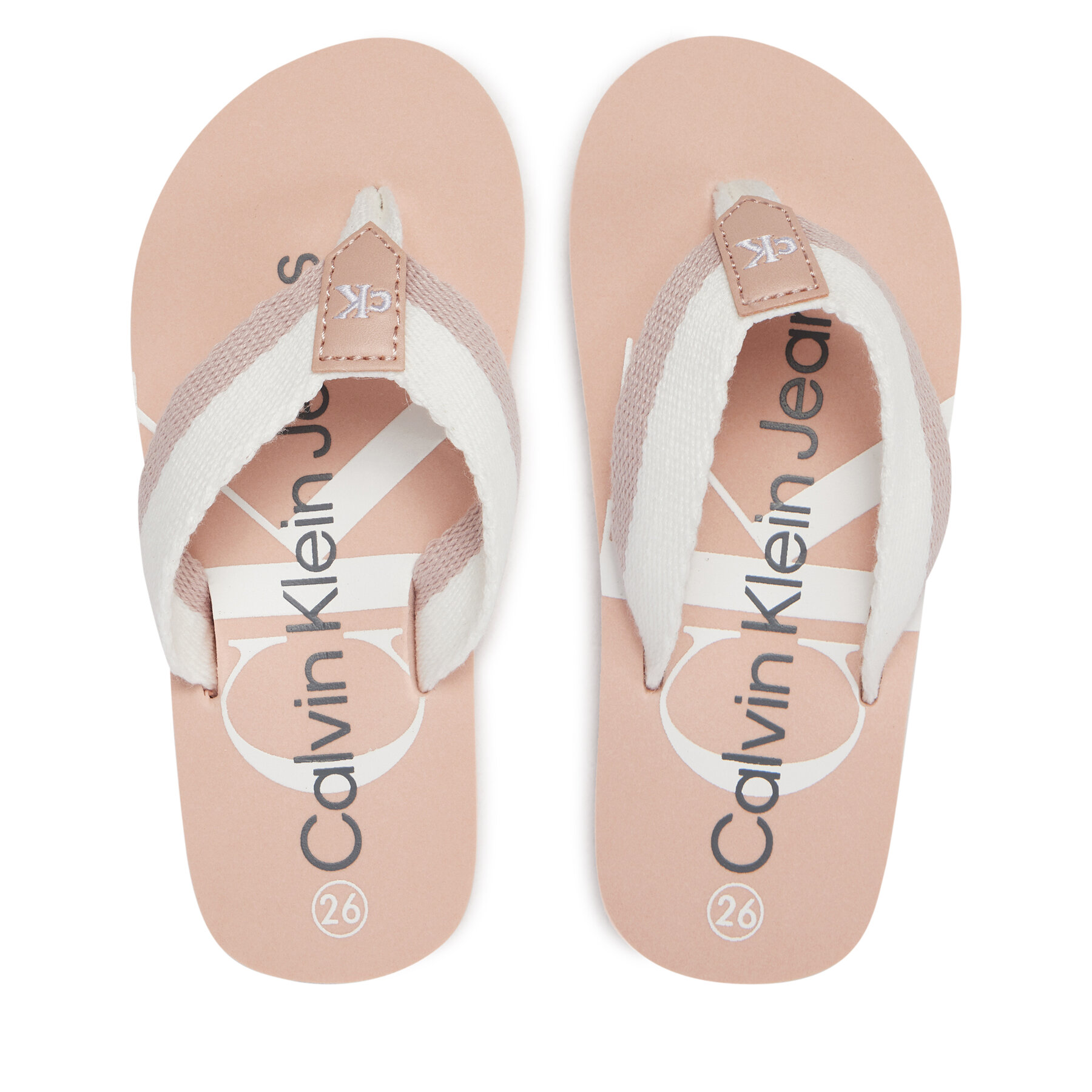 Gyerek Flip-flops Calvin Klein Jeans, Méret: 30, Rózsaszín, V3A8-80843-0058 M