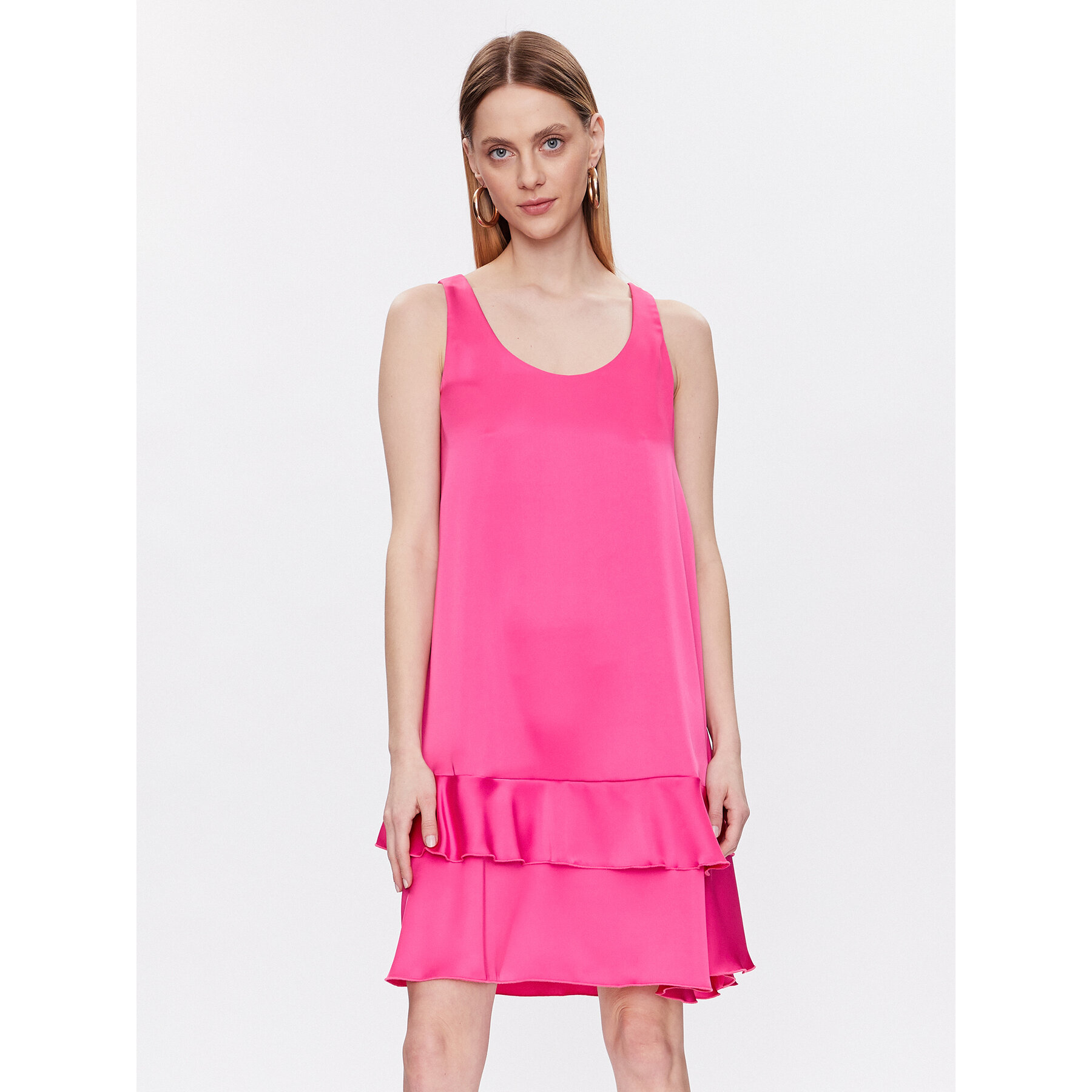 Liu Jo Beachwear Coctailkleid VA3101 T3416 Rosa Relaxed Fit