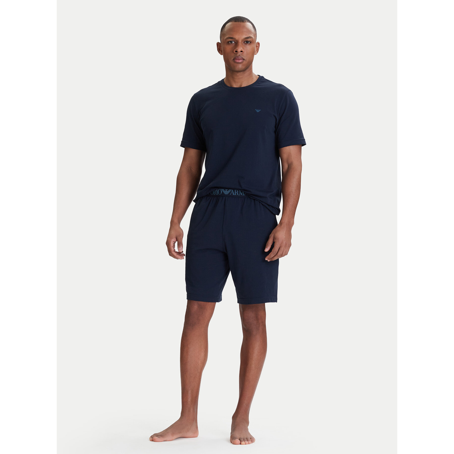 Emporio Armani Underwear Pyjama EM000400 AF18881 MB143 Dunkelblau Regular Fit