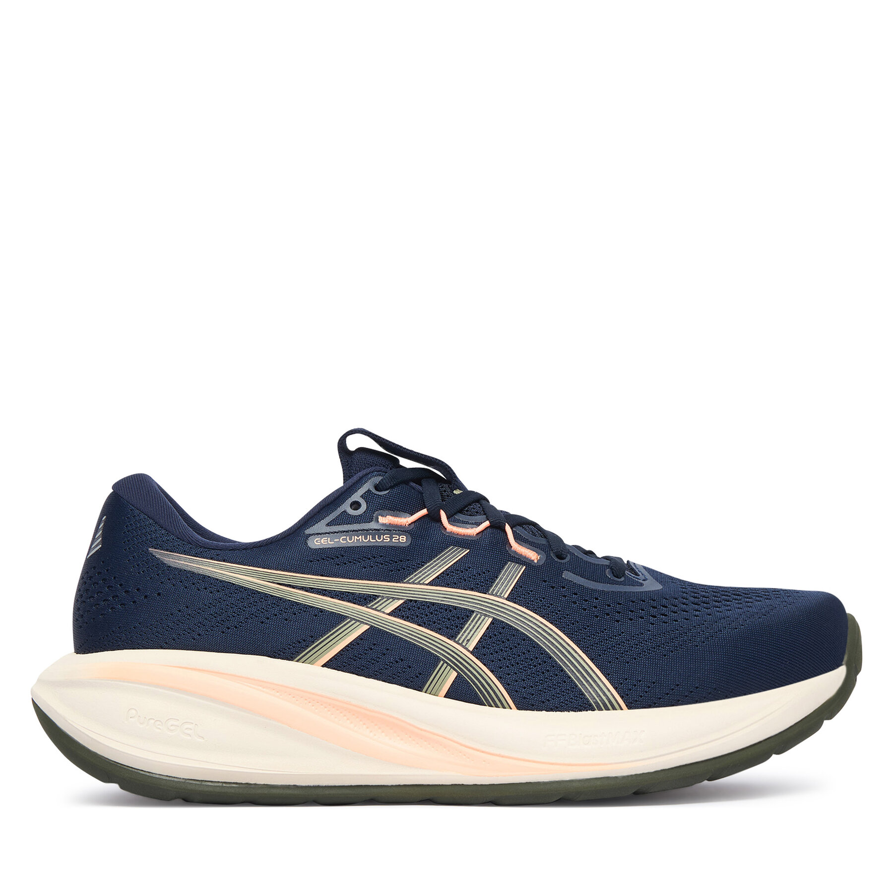 Pantofi pentru alergare Asics Gel-Cumulus 28 1011C143 Bleumarin