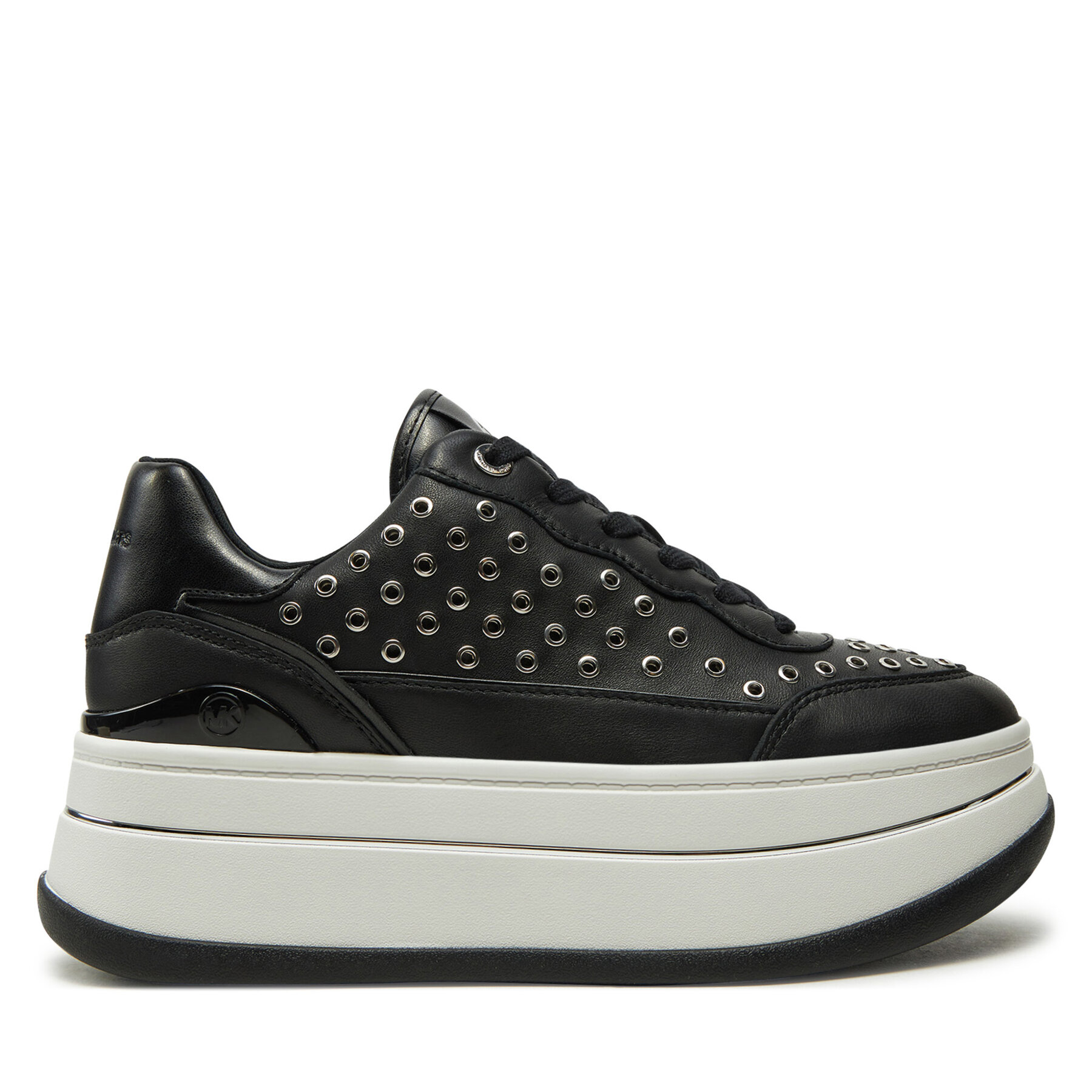 Сникърси MICHAEL Michael Kors Hayes Lace Up 43R5HAFS1L Черен