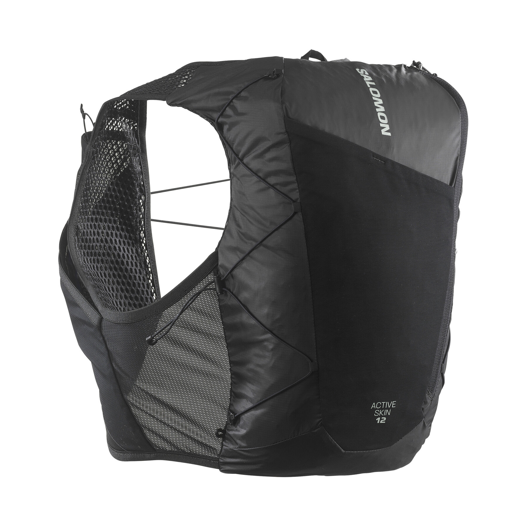 Gilet da running Salomon Active Skin 12 No Flasks LC2205700 Nero