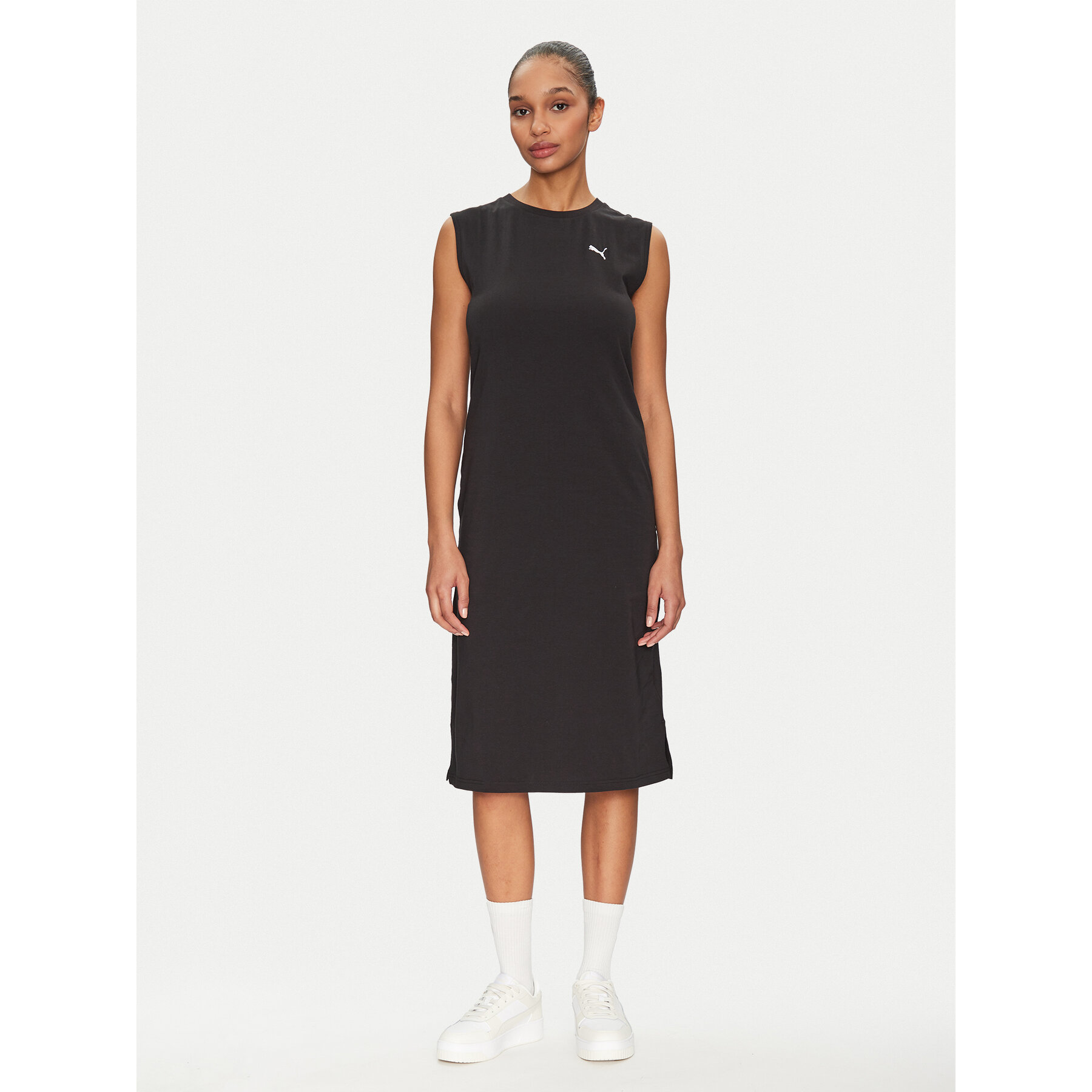 Puma Kleid Für Den Alltag Ess 685643 Schwarz Slim Fit