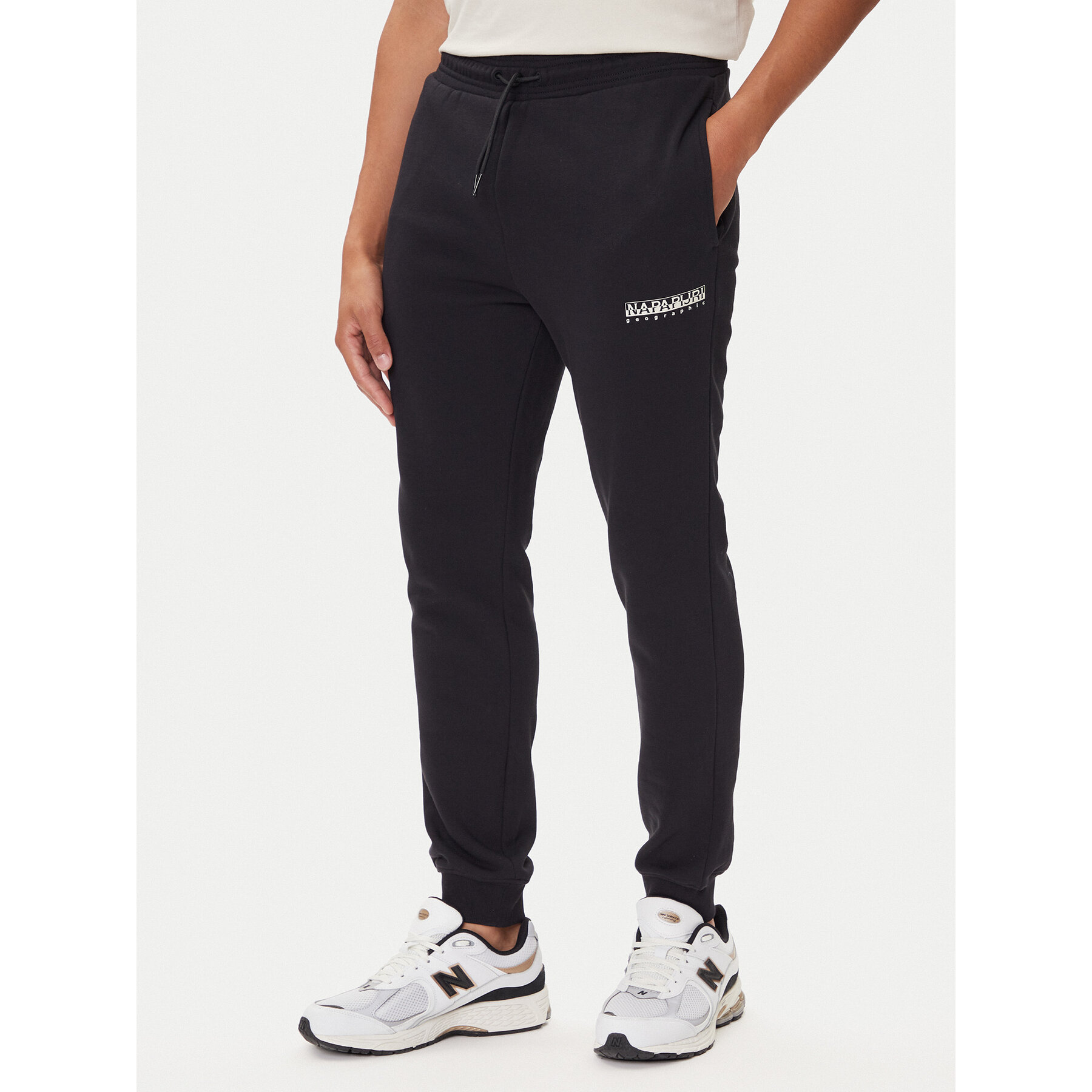 Napapijri Jogginghose M-Gori Wint NP0A88UH Schwarz Relaxed Fit