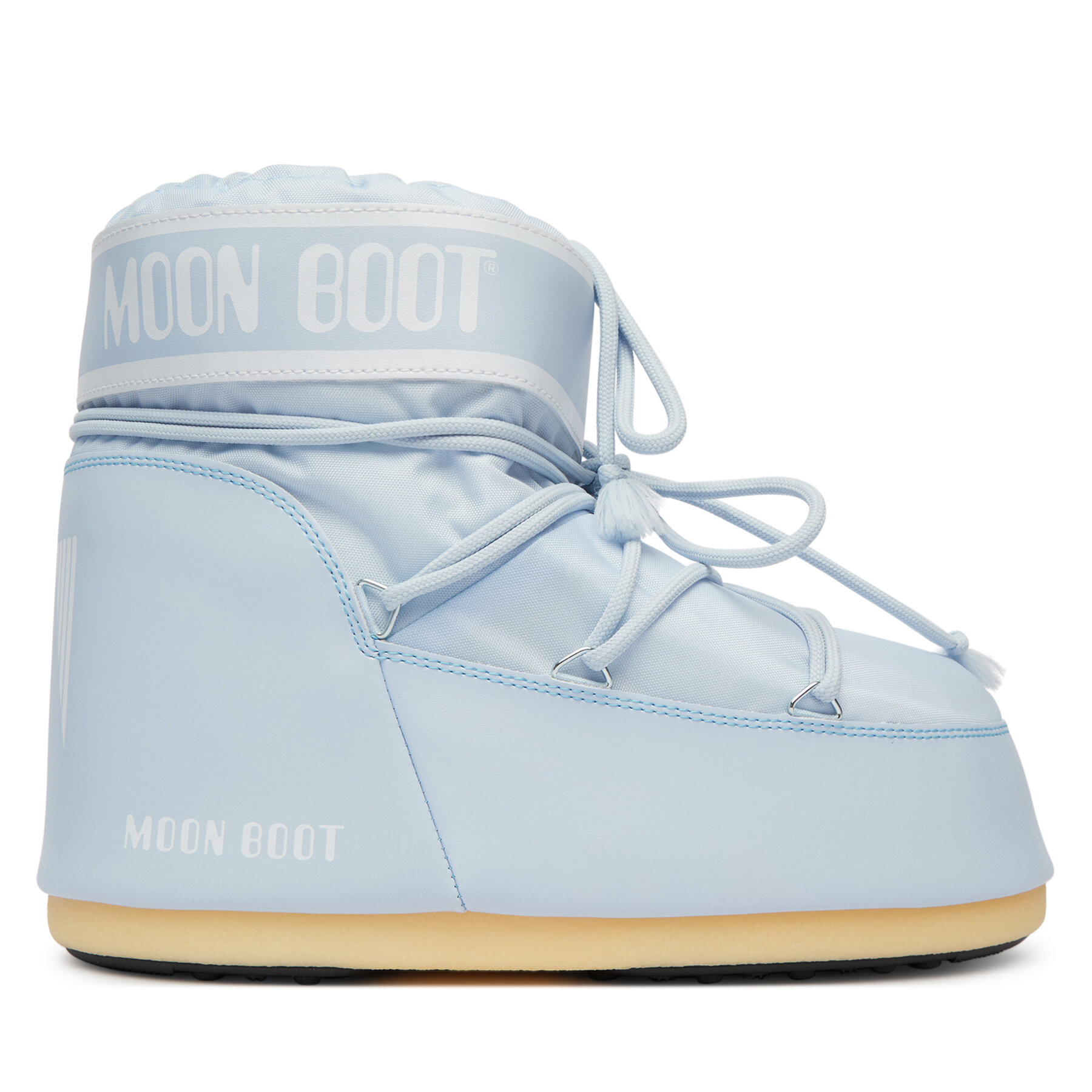 Schneeschuhe Moon Boot Mb Icon Low Nylon 80D1409340 Blau