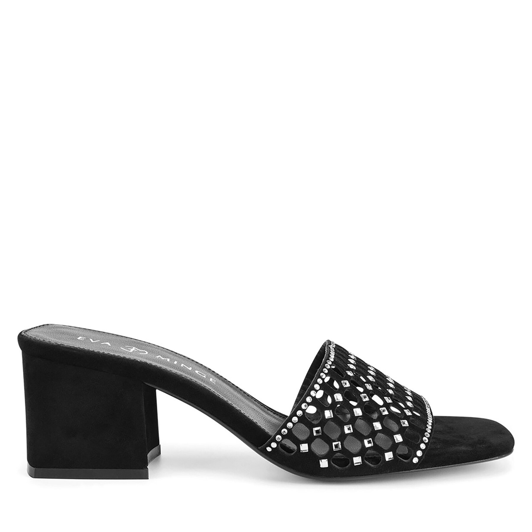 Eva Minge Παντόφλες Eva Minge VERA-1559-2-1 Μαύρο