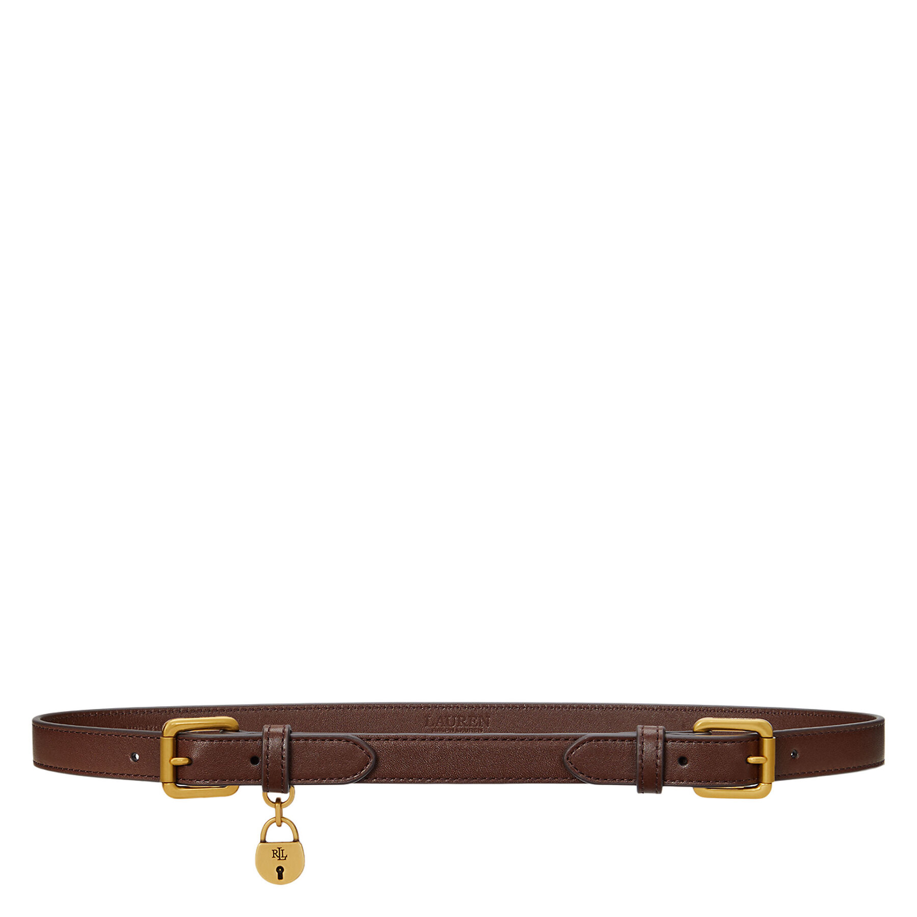 Ceinture femme LAUREN RALPH LAUREN 412917963004 Marron