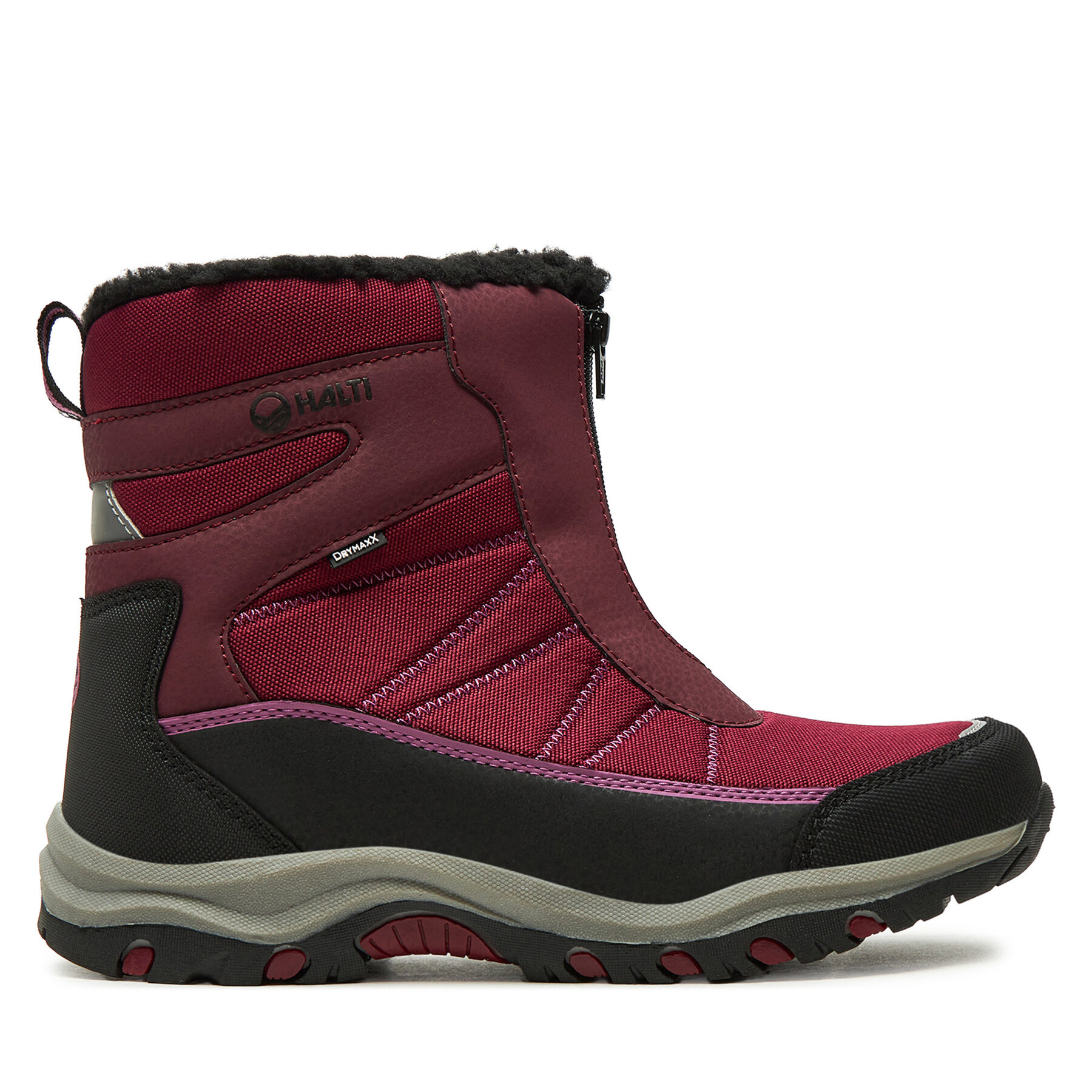 Botas altas Halti 054-2724 Guinda/burdeos