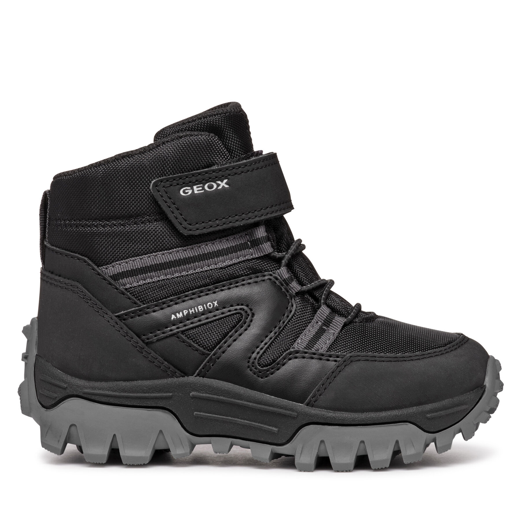 Cizme Geox J Himalaya Boy B Abx J46FRD 050FU C9999 D Negru