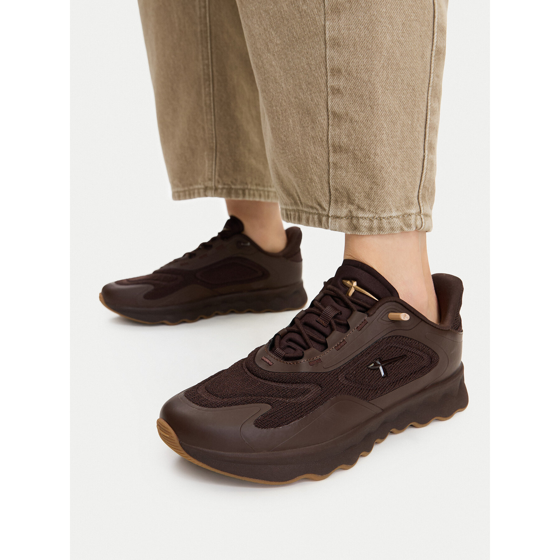 Sneakersy Tamaris 1-23770-47 Hnedá