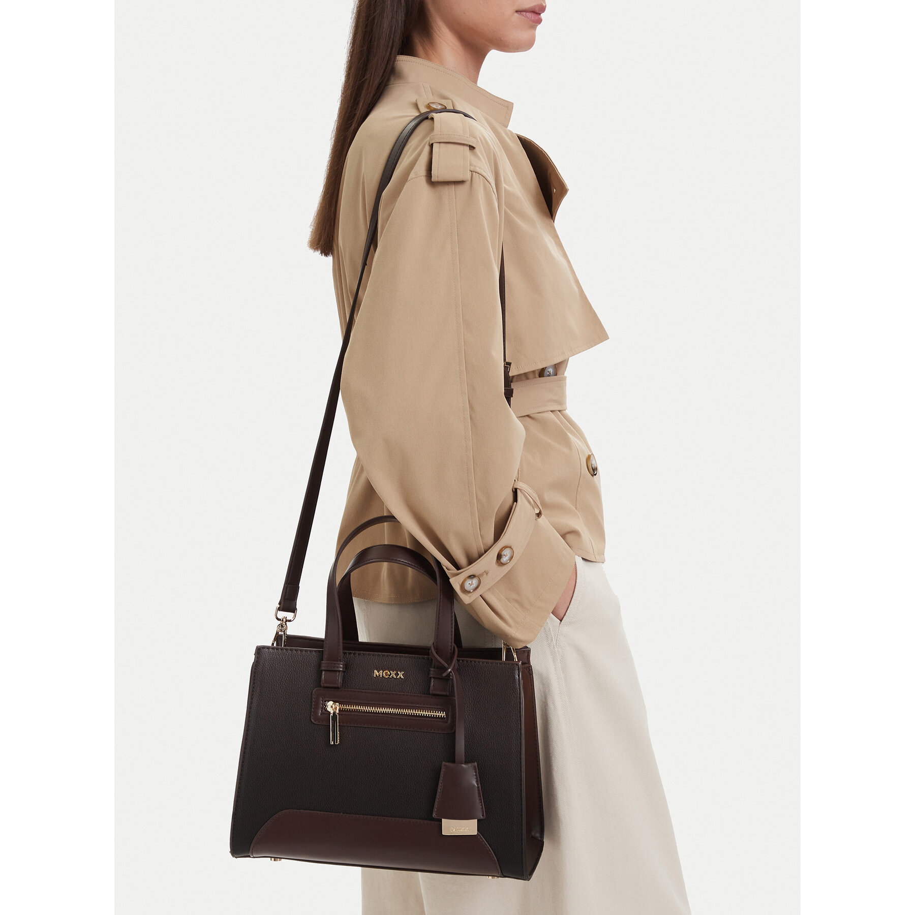 Torbica MEXX CEO-MEXX-S-006-10 Tamno smeđa