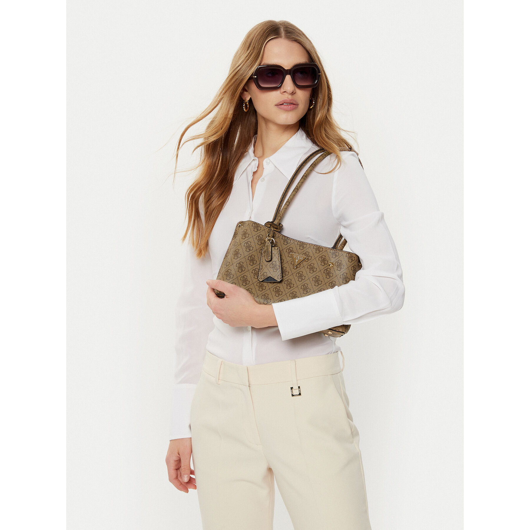 Τσάντα Guess HWSG87 78090 Μπεζ