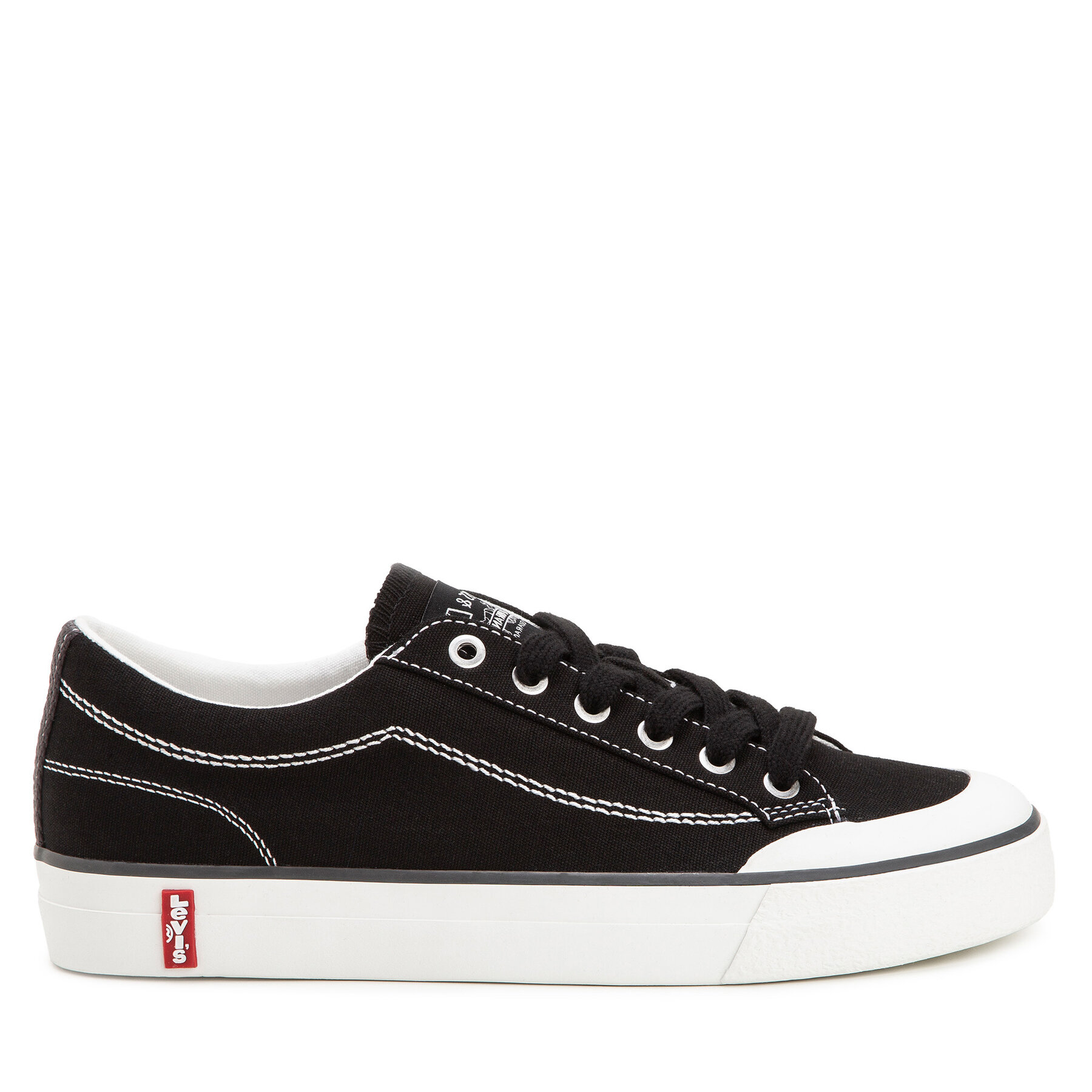 Sneakers aus Stoff Levi's® 235662-733-59 Schwarz