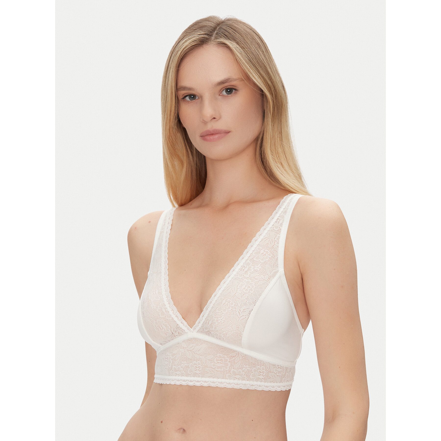 Ysabel Mora Bralette melltartó 10068 Ekru