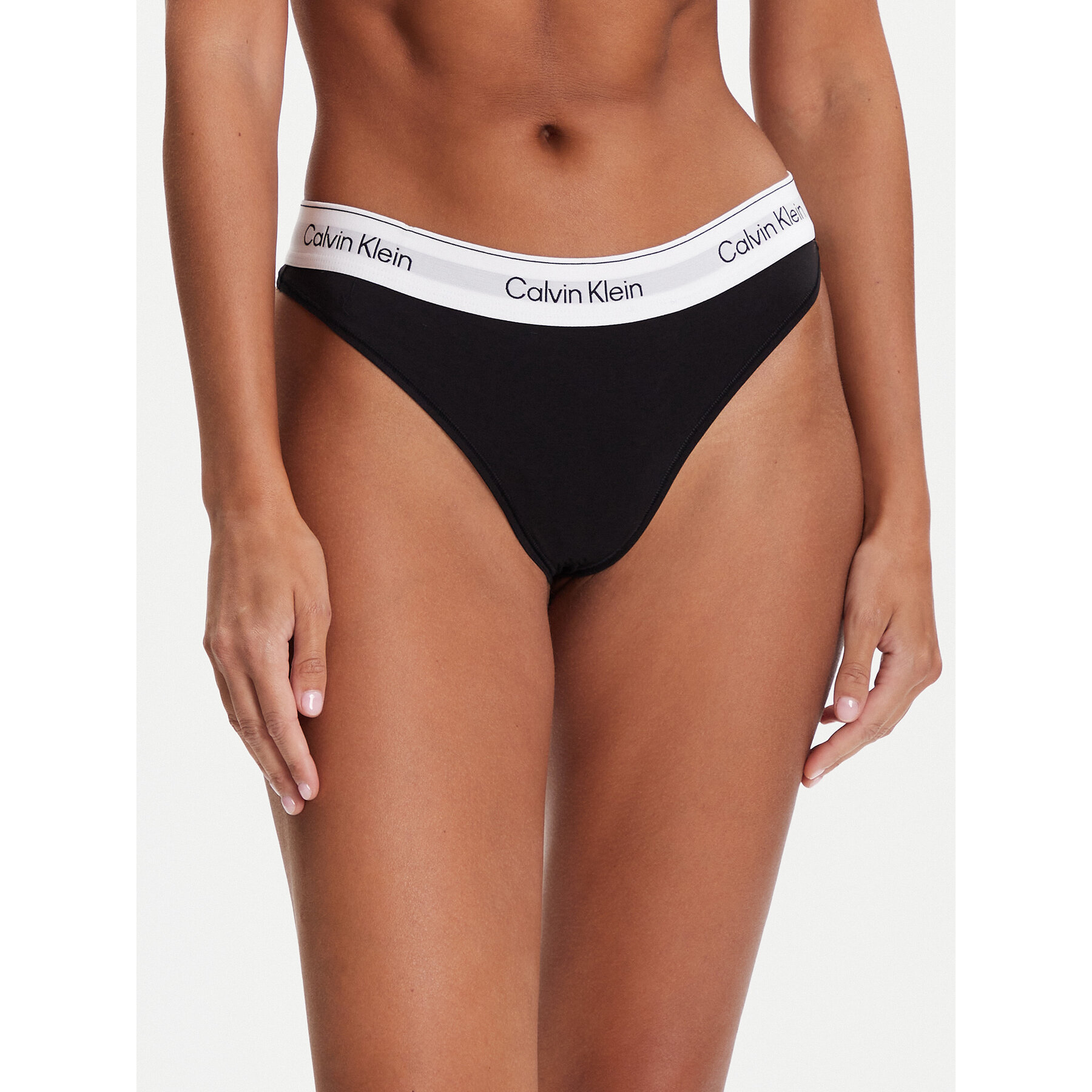Calvin Klein Underwear Στρίνγκ LV00QF8518 Μαύρο
