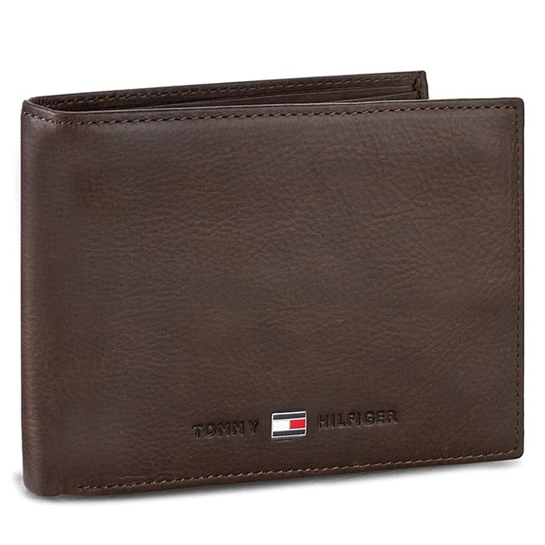 Portofel Tommy Hilfiger Johnson Cc Flap And Coin Pocket AM0AM00660/82566 Maro