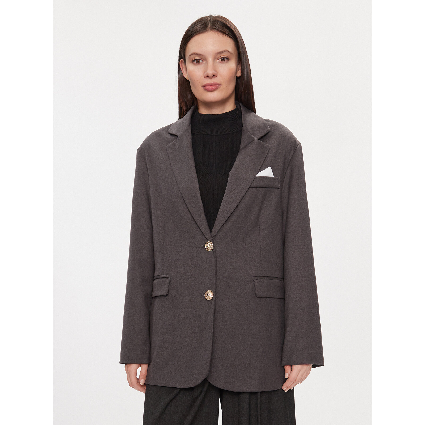 Maryley Sakko 23IB123/52GR Grau Regular Fit