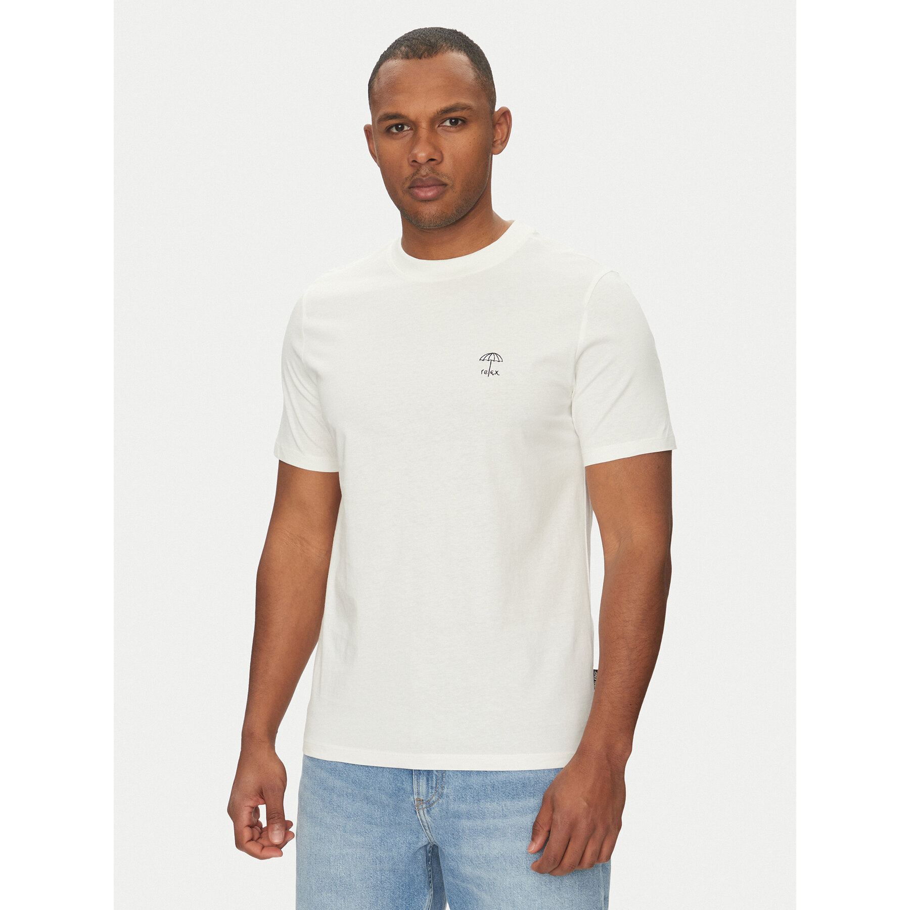Blend T-shirt 20718304 Bianco Regular Fit