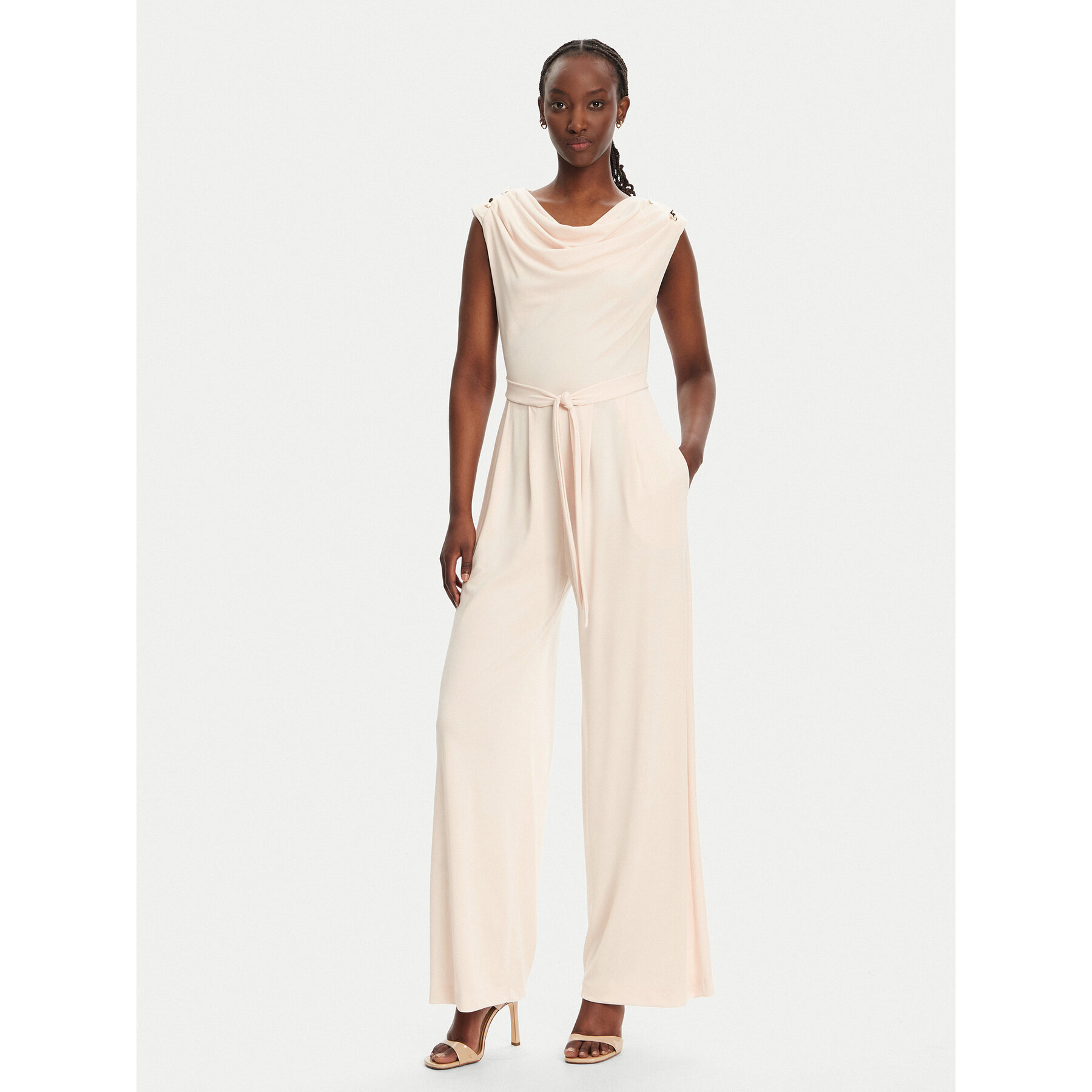 Rinascimento Jumpsuit CFC0123484003 B382 Beige Regular Fit