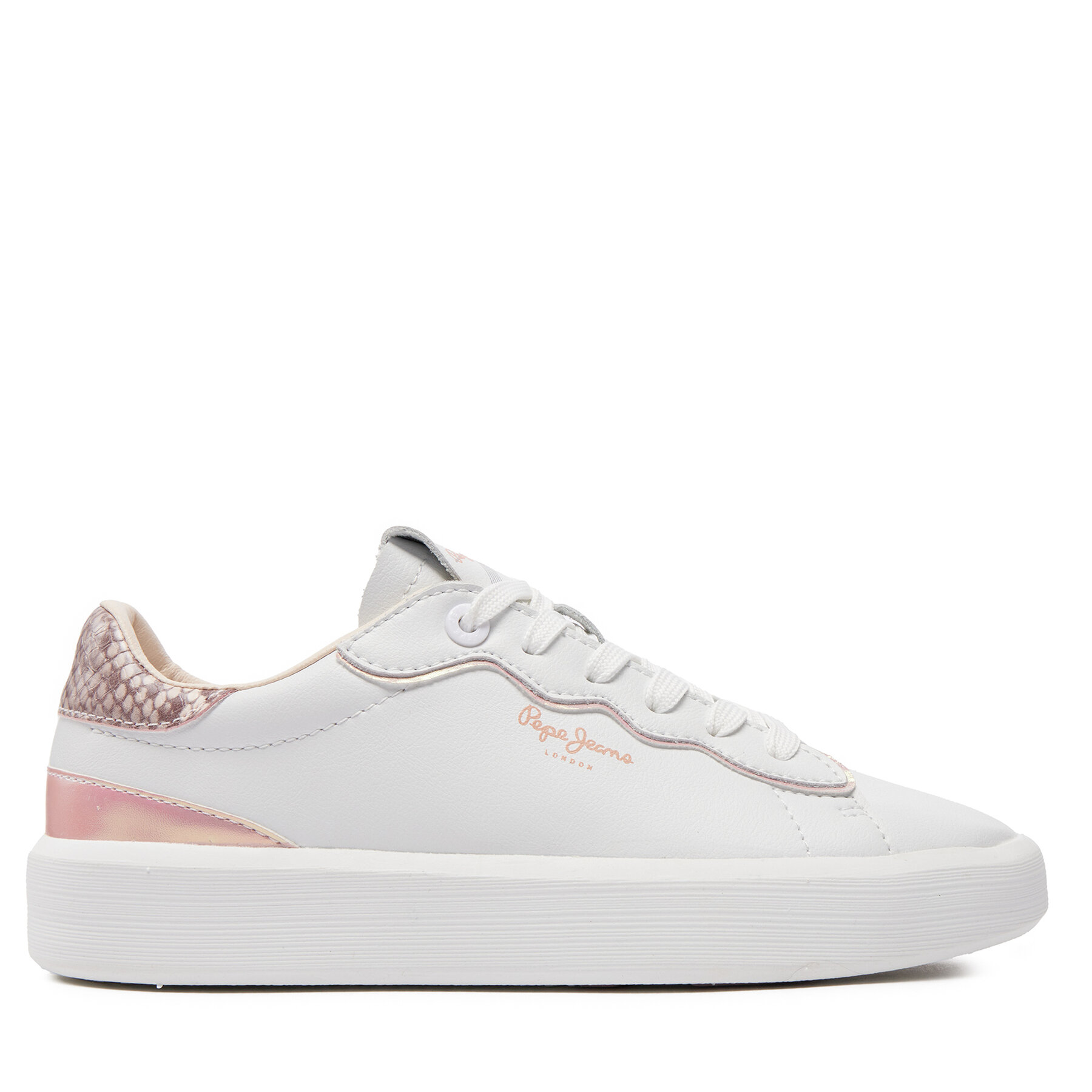 Sneakers Pepe Jeans Dobbie Seal PLS00006 Alb