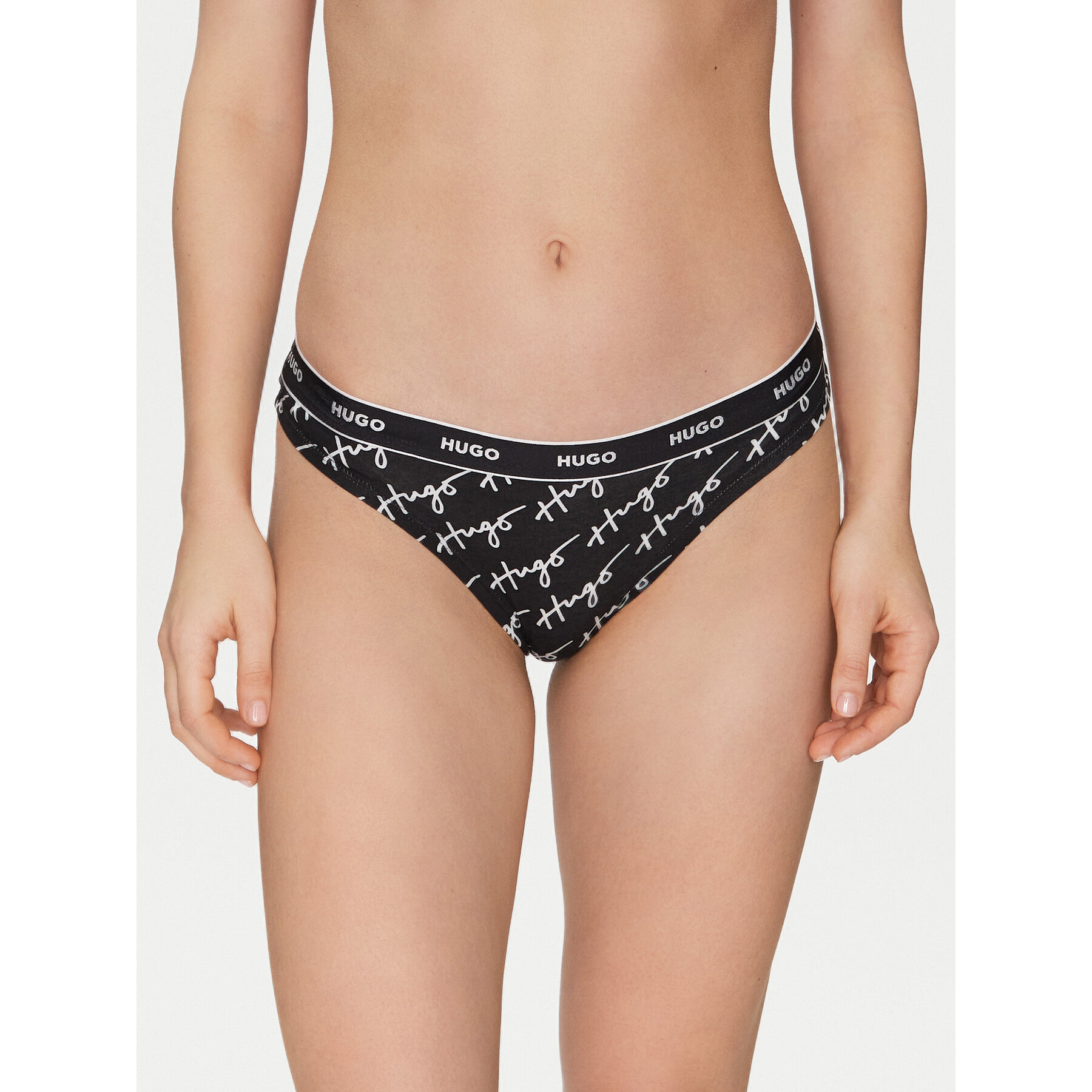 HUGO HUGO Στρίνγκ 50510622 Λευκό