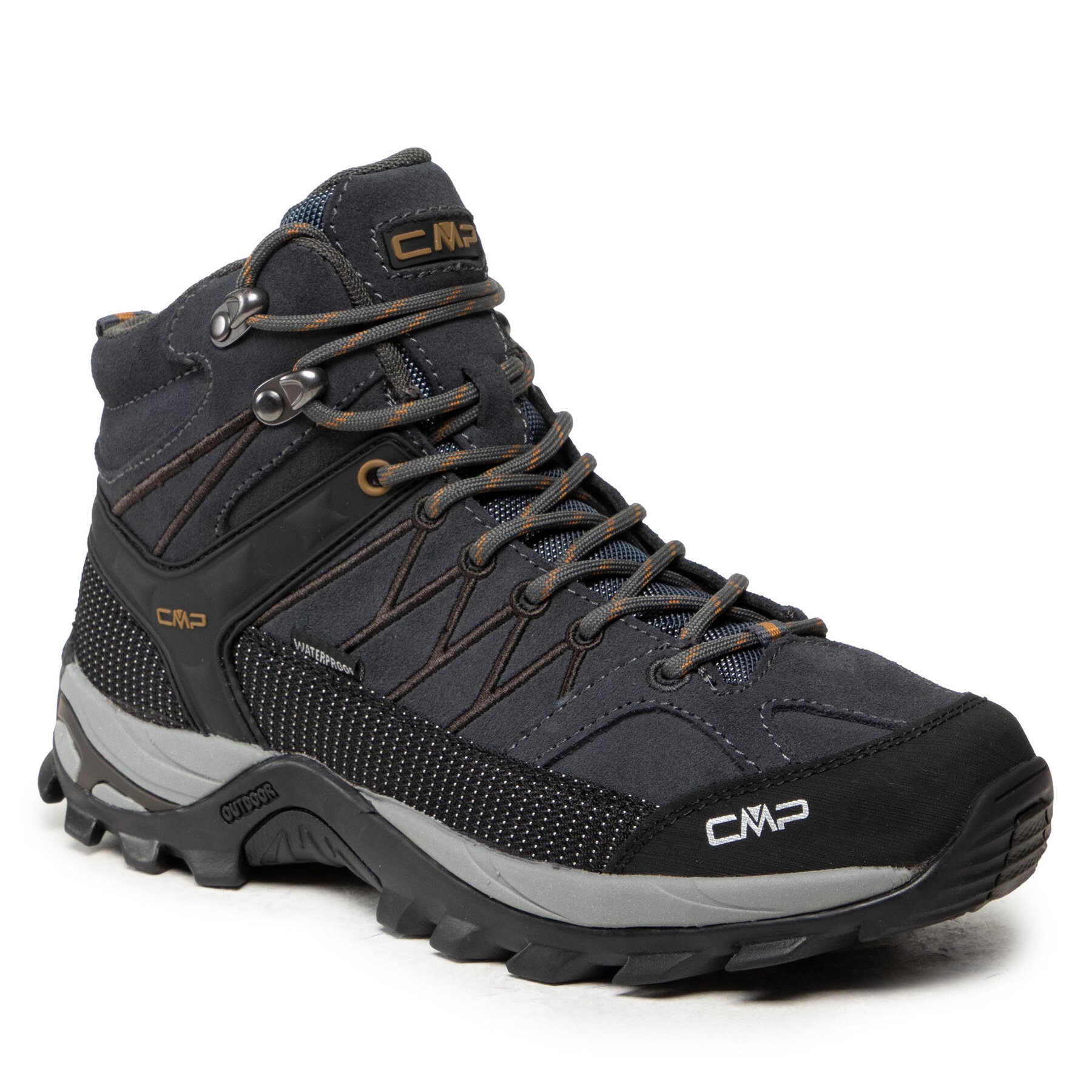 Trekkings CMP Rigel Mid Trekking Shoe Wp 3Q12947 Antracite/Arabica 68UH 3Q12947 imagine noua