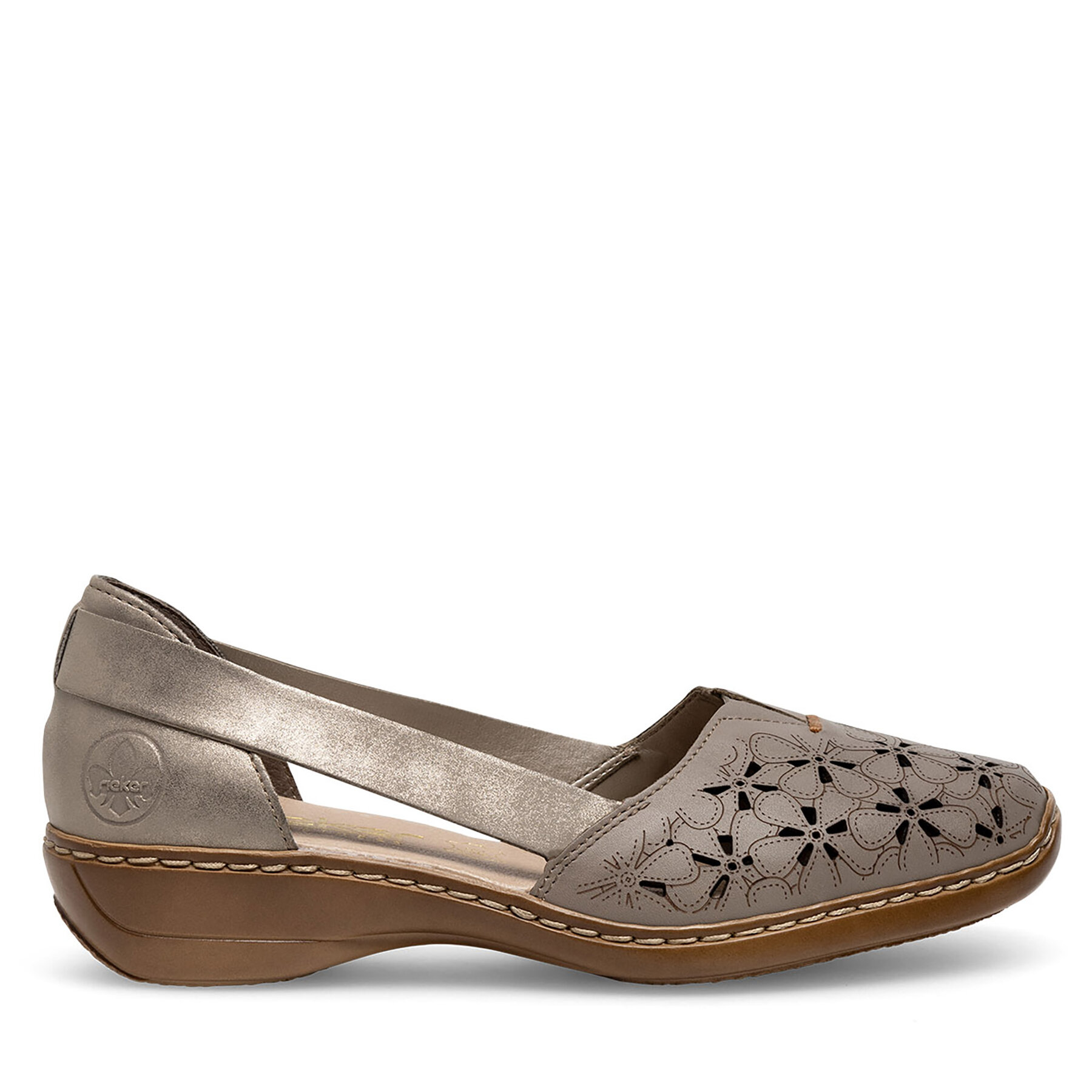 Scarpe basse Rieker 41356-64 Beige