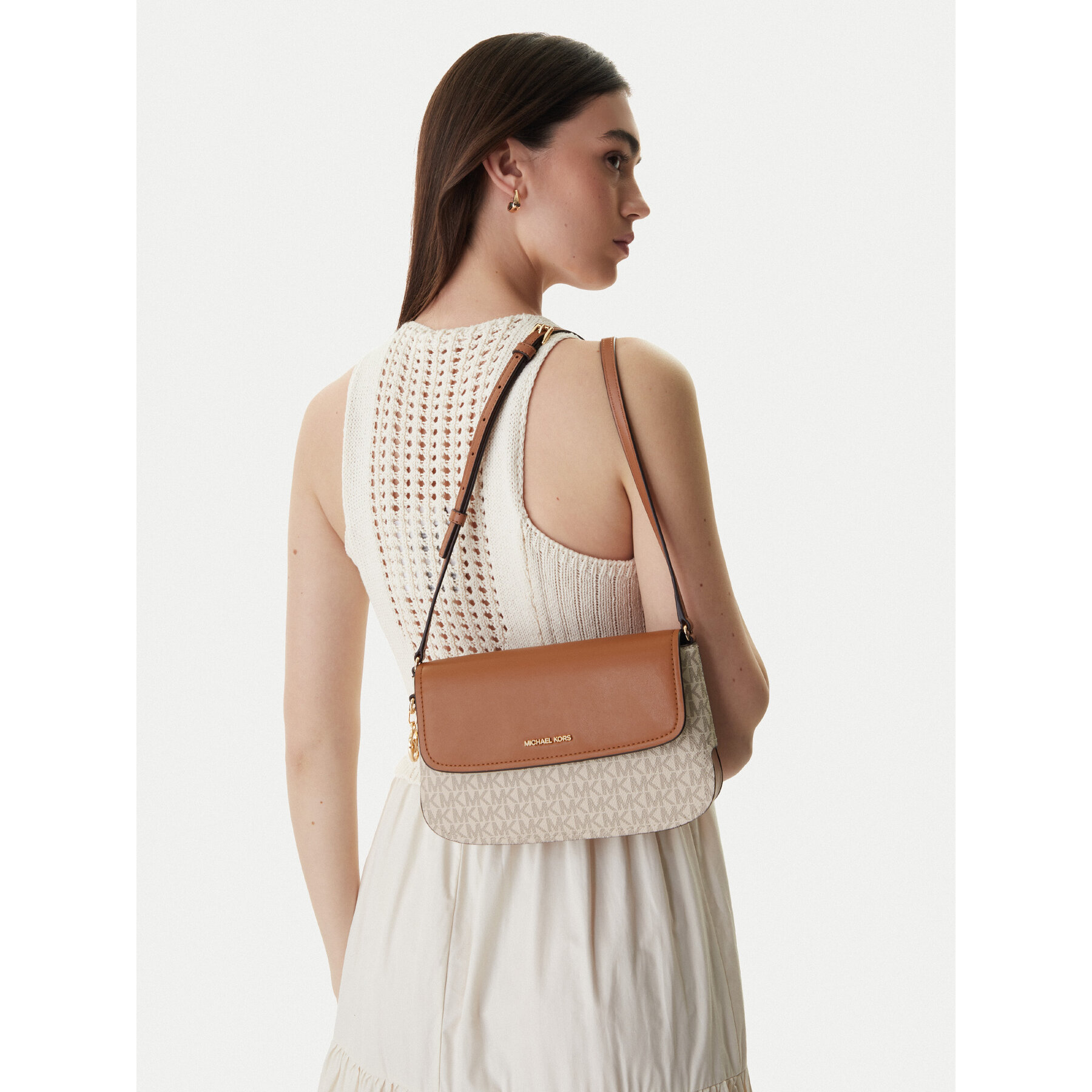 Дамска чанта MICHAEL Michael Kors 32R6G0XC1B Екрю