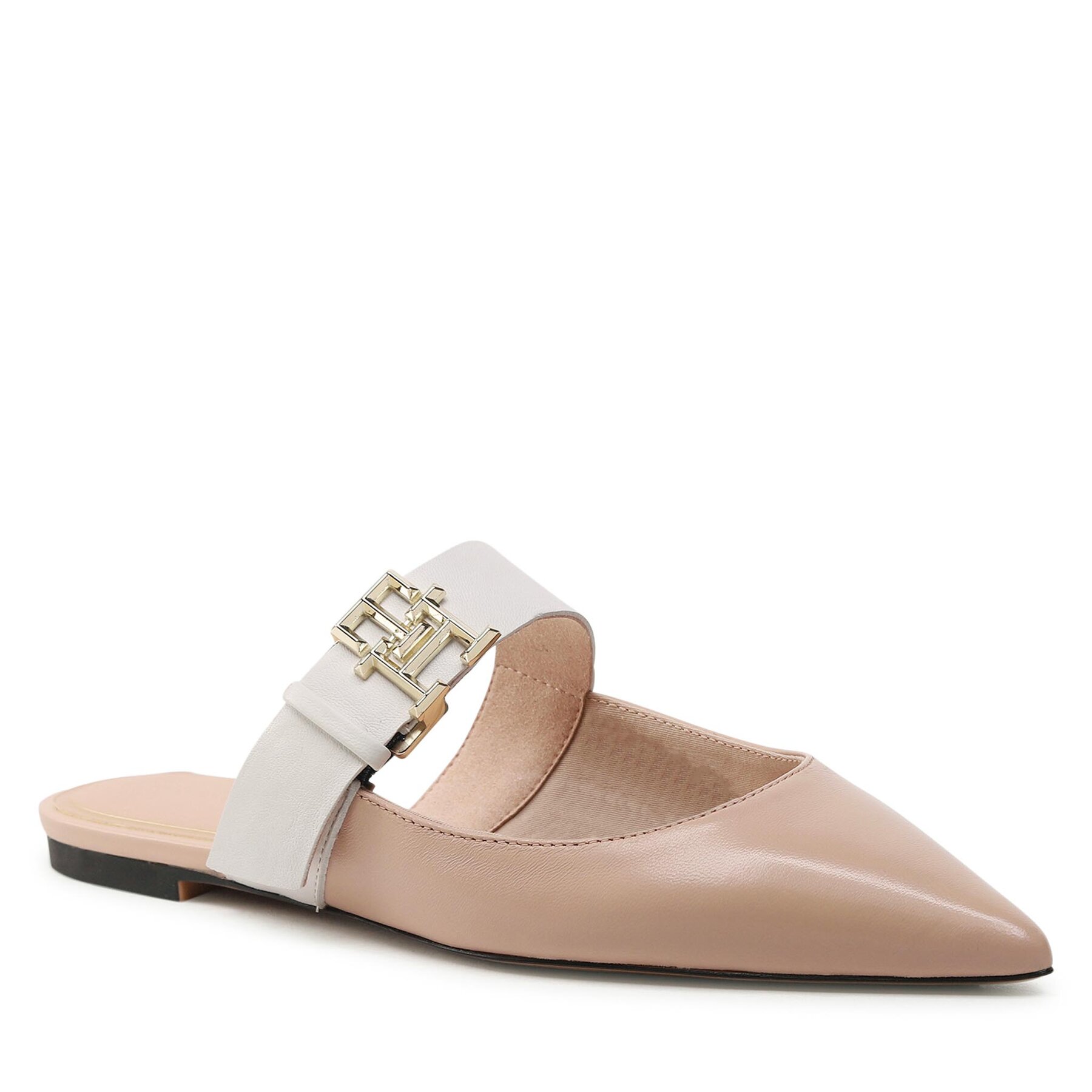 Tommy Hilfiger Th Pointy Feminne Mule FW0FW06997 Misty Blush TRY – Чехли