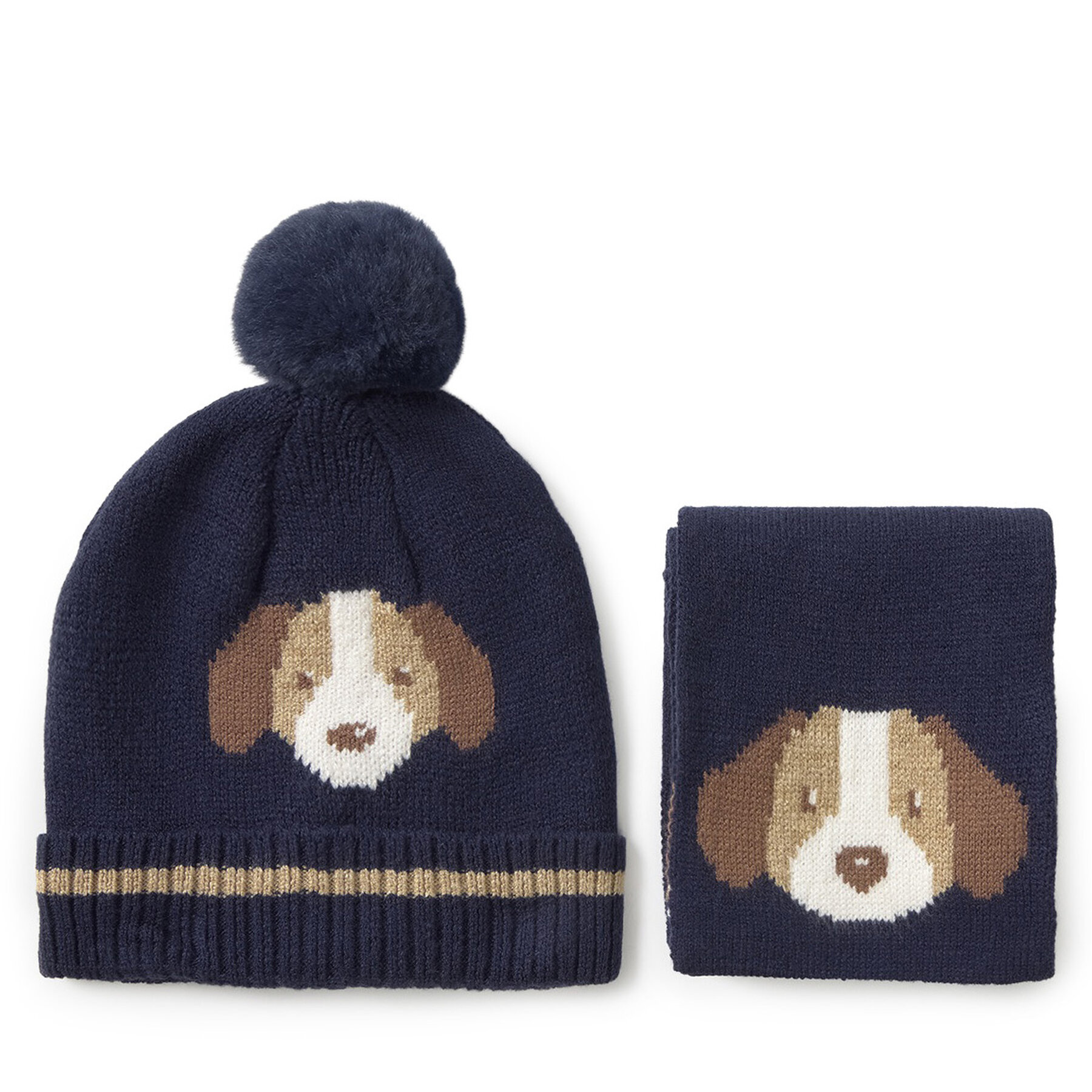 Set čiapka a šál Mayoral 10018 Modrá